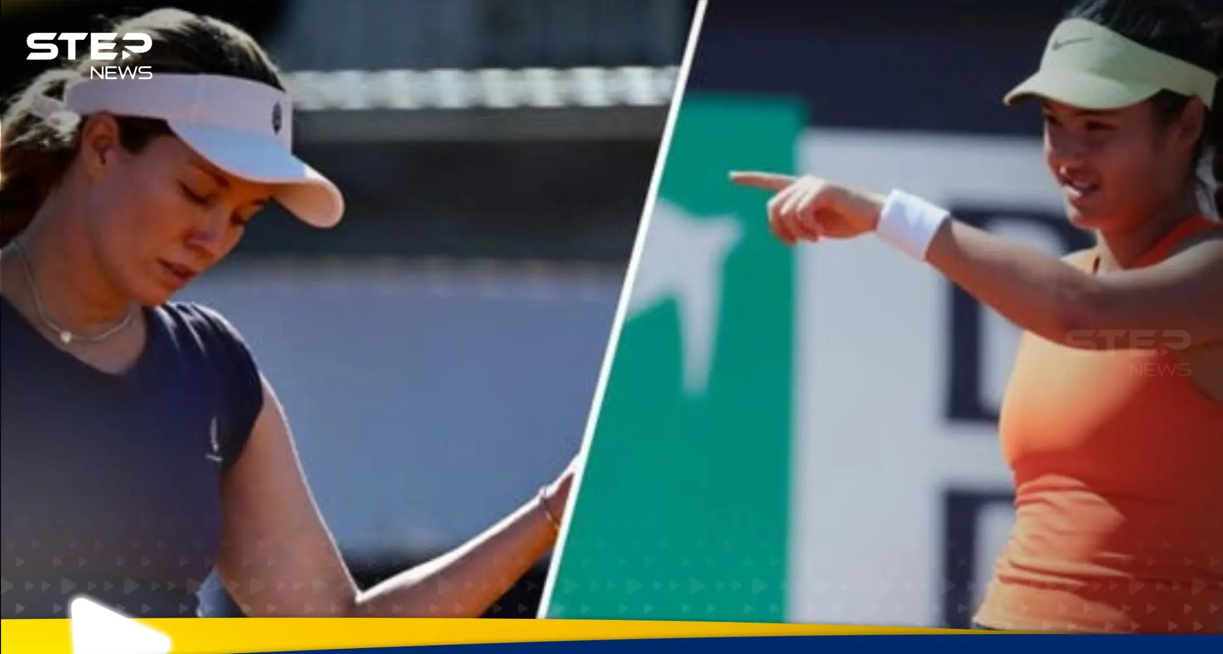 شاهد|| ماذا حدث بالضبط.. نجمة التنس تنتفض غضبا في وجه مصور وتصف فعله بـ"غير لائق": اخبار الرياضة