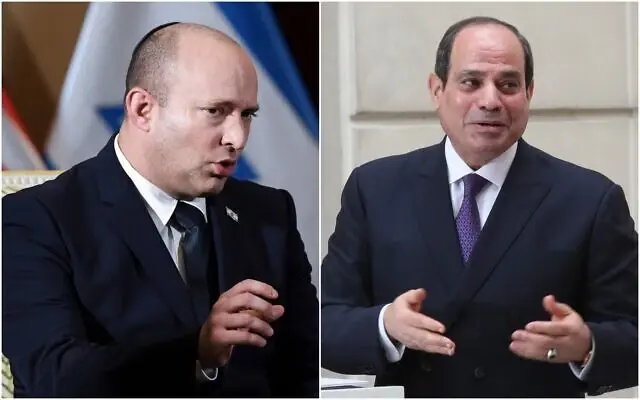 الرئاسة المصرية تكشف الرسائل التي أوصلها الجانب المصري لإسرائيل خلال زيارة بينيت لشرم الشيخ: خبر عاجل