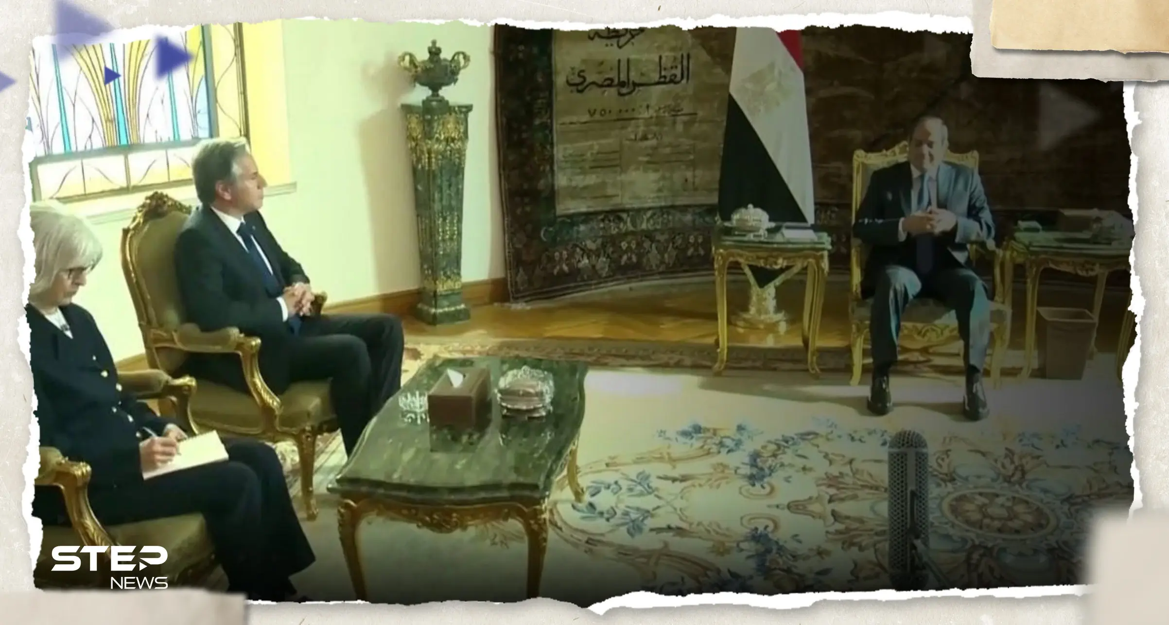 بالفيديو|| "أنت يهودي".. شاهد ماذا أخبر السيسي بلينكن عن اليهود في مصر وعلاقته بهم: بلينكن