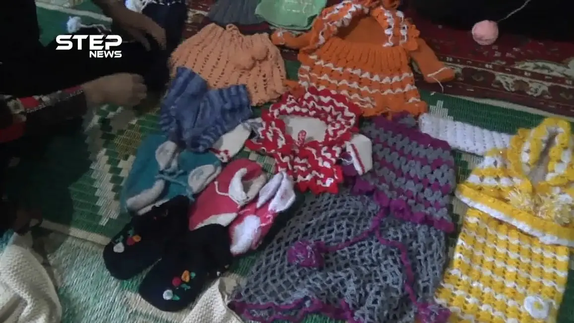 المنسوجات اليدوية في ديرالزور سلاح الأهالي في وجه البرد القارس: منسوجات