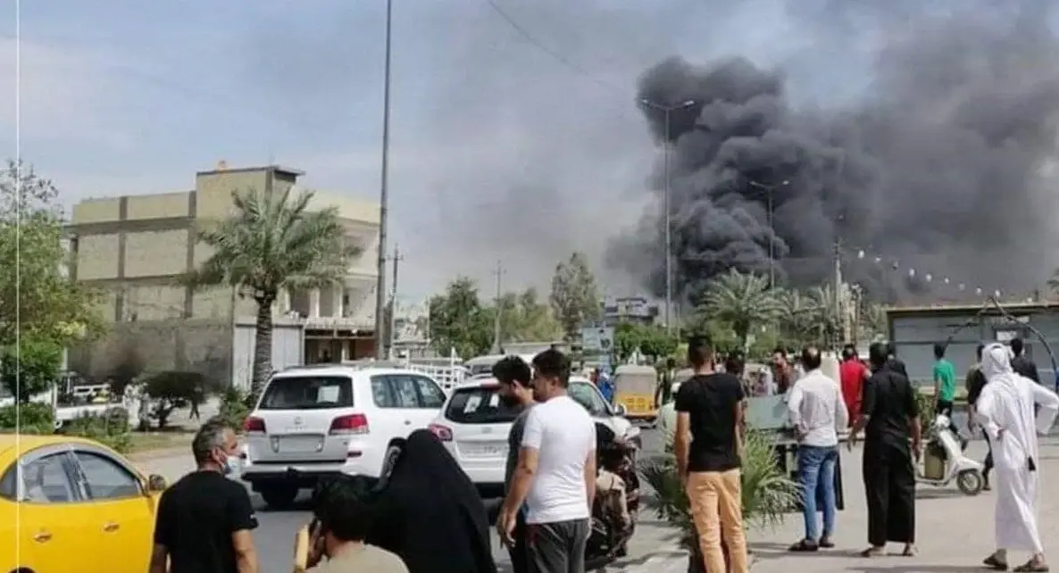 بالفيديو|| انفجار في مدينة الصدر شرقي العاصمة بغداد.. وأنباء عن سقوط ضحايا مدنيين: مدينة الصدر