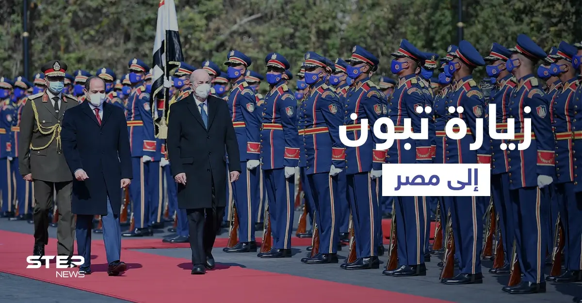 شاهد لحظة استقبال الرئيس المصري لنظيره الجزائري بقصر الاتحادية وكشف سبب زيارته التاريخية لمصر: الرئاسة المصرية