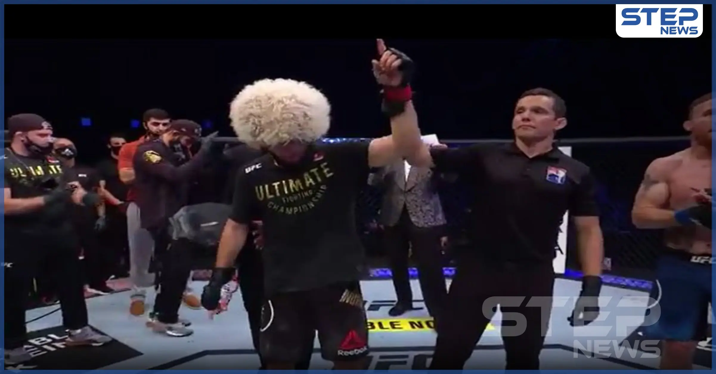 بالفيديو || بوتين يهنئ حبيب نور محمدوف بحفاظه على لقبه العالمي: دميتري بيسكوف