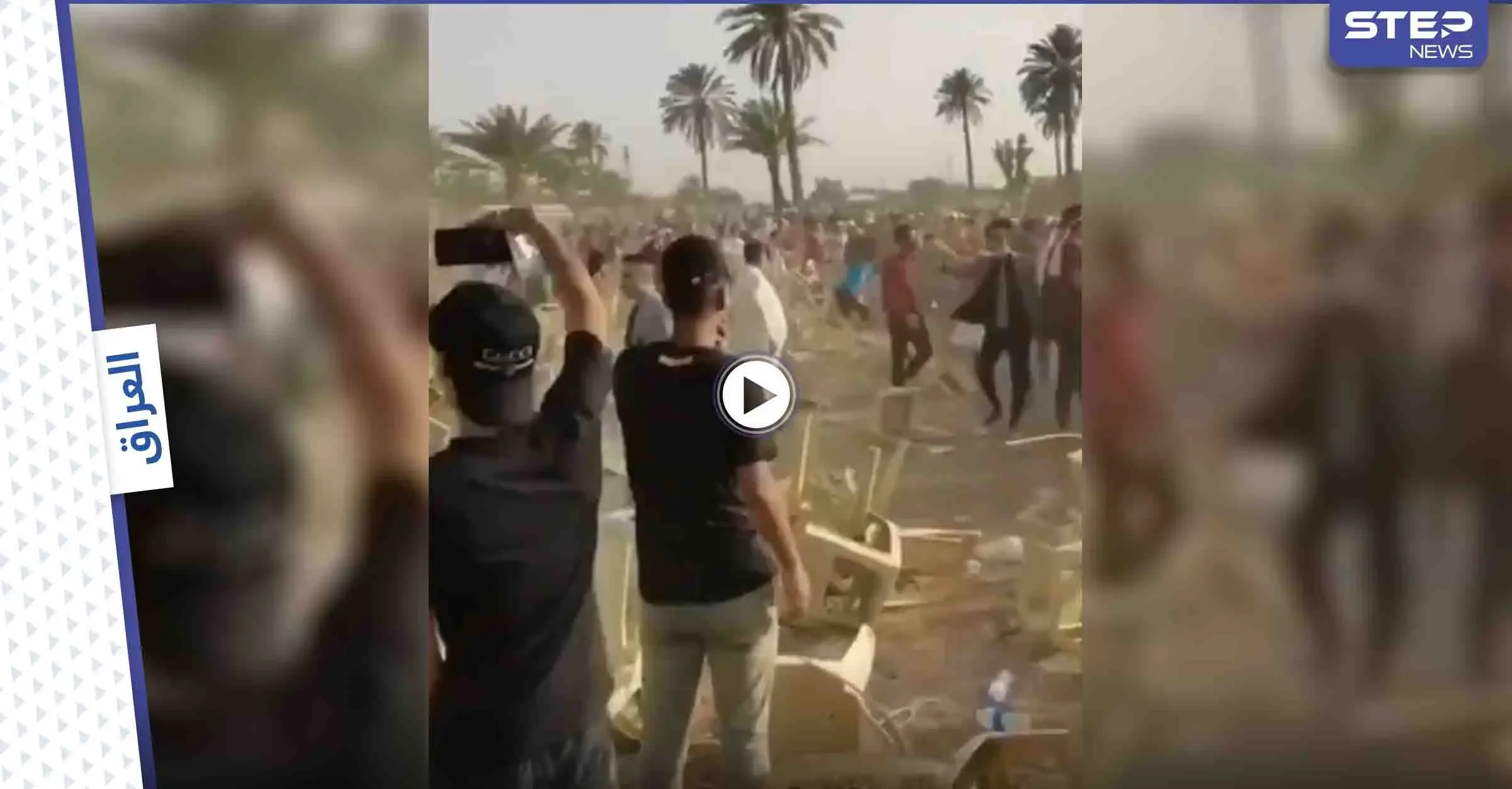 بالفيديو|| "معركة أم الكراسي"... الأهالي يطردون مرشحي الانتخابات البرلمانية العراقية: محافظة بابل