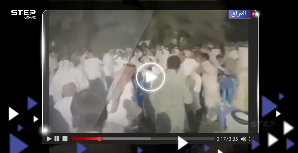 بالفيديو|| مواطن عراقي يضرب نائباً بالبرلمان.. ويحول جلسة عشائرية إلى معركة كراسي: شاهد بالفيديو