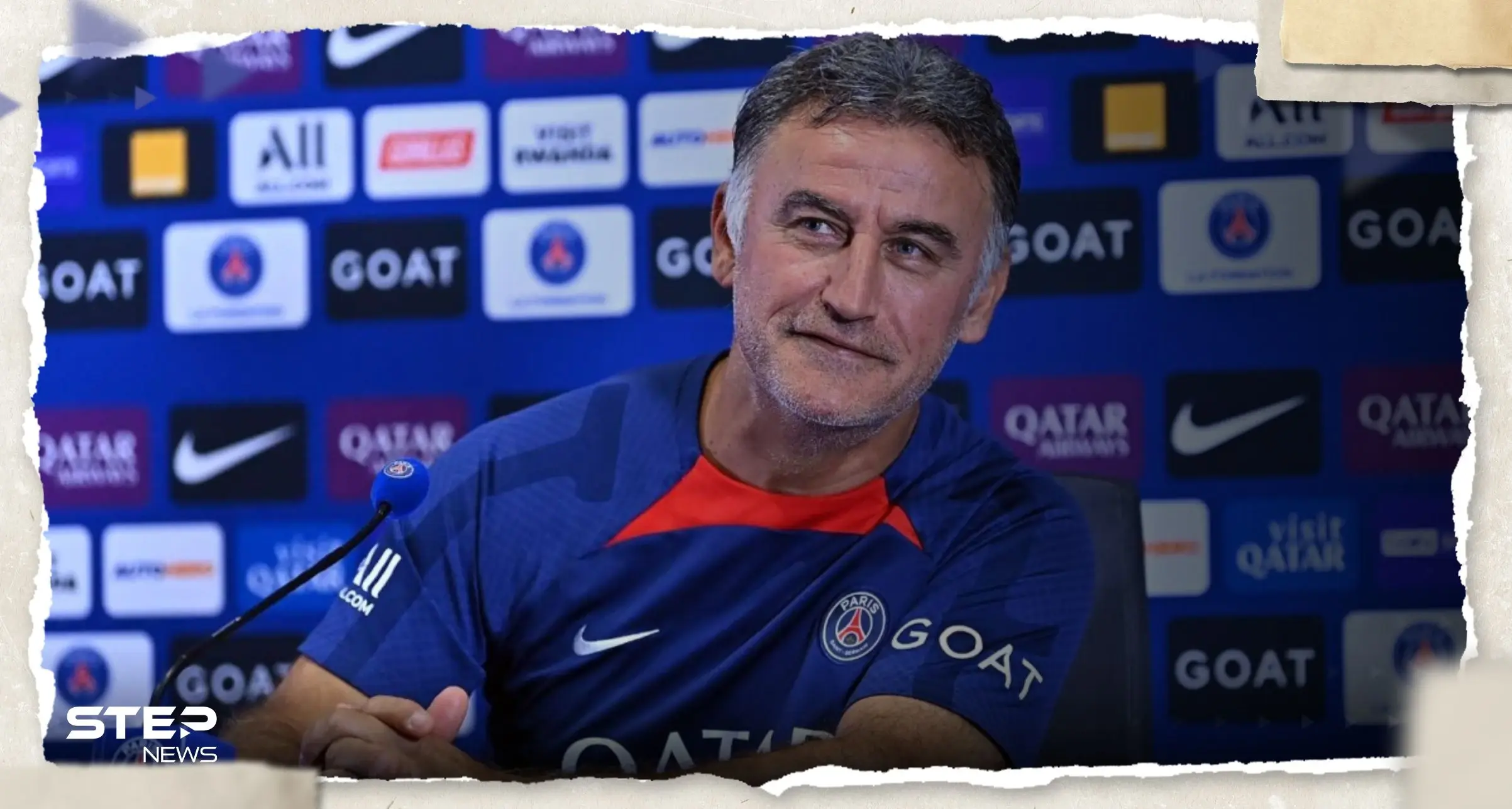 ناد عربي يستهدف مدرب سان جيرمان.. وفيتوريا يحسم موقفه من الانتقال للدوري السعودي: كريستوف غالتيه