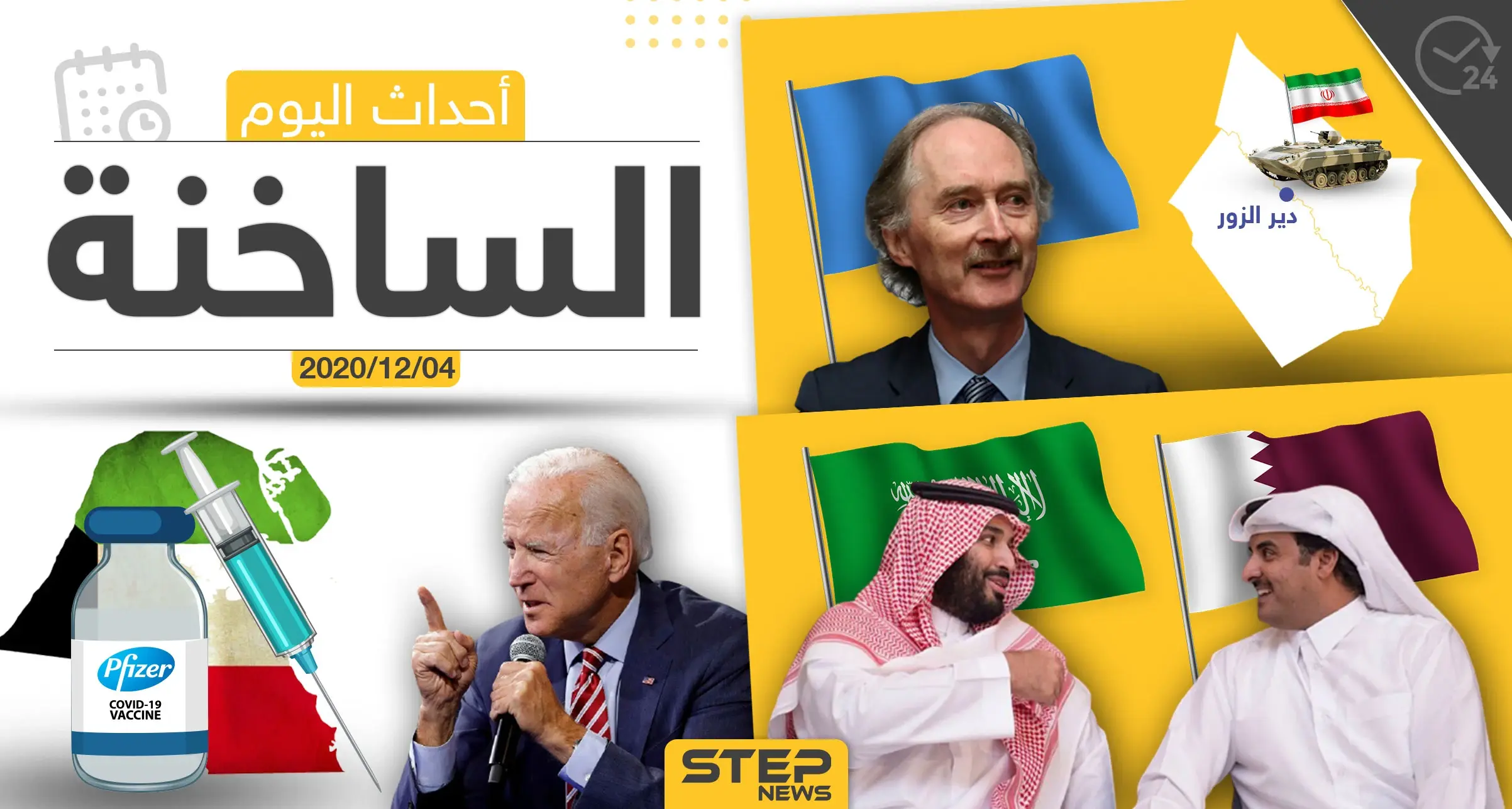 أهم أخبار اليوم في سوريا والعالم- الجمعة 04/12/2020: أخبار اليوم في العالم العربي