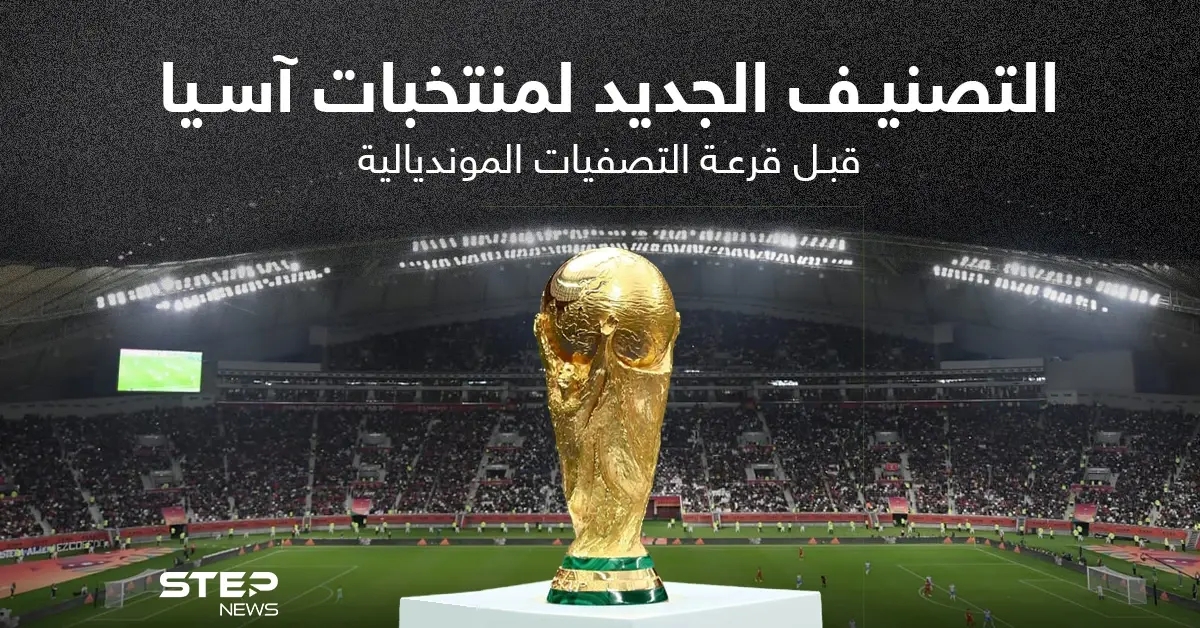 الاتحاد الدولي لكرة القدم "فيفا" يعلن عن تصنيف المنتخبات الذي سيتم الاعتماد عليه رسمياً خلال مراسم قرعة الدور النهائي لتصفيات مونديال 2022 لكرة القدم: فيفا