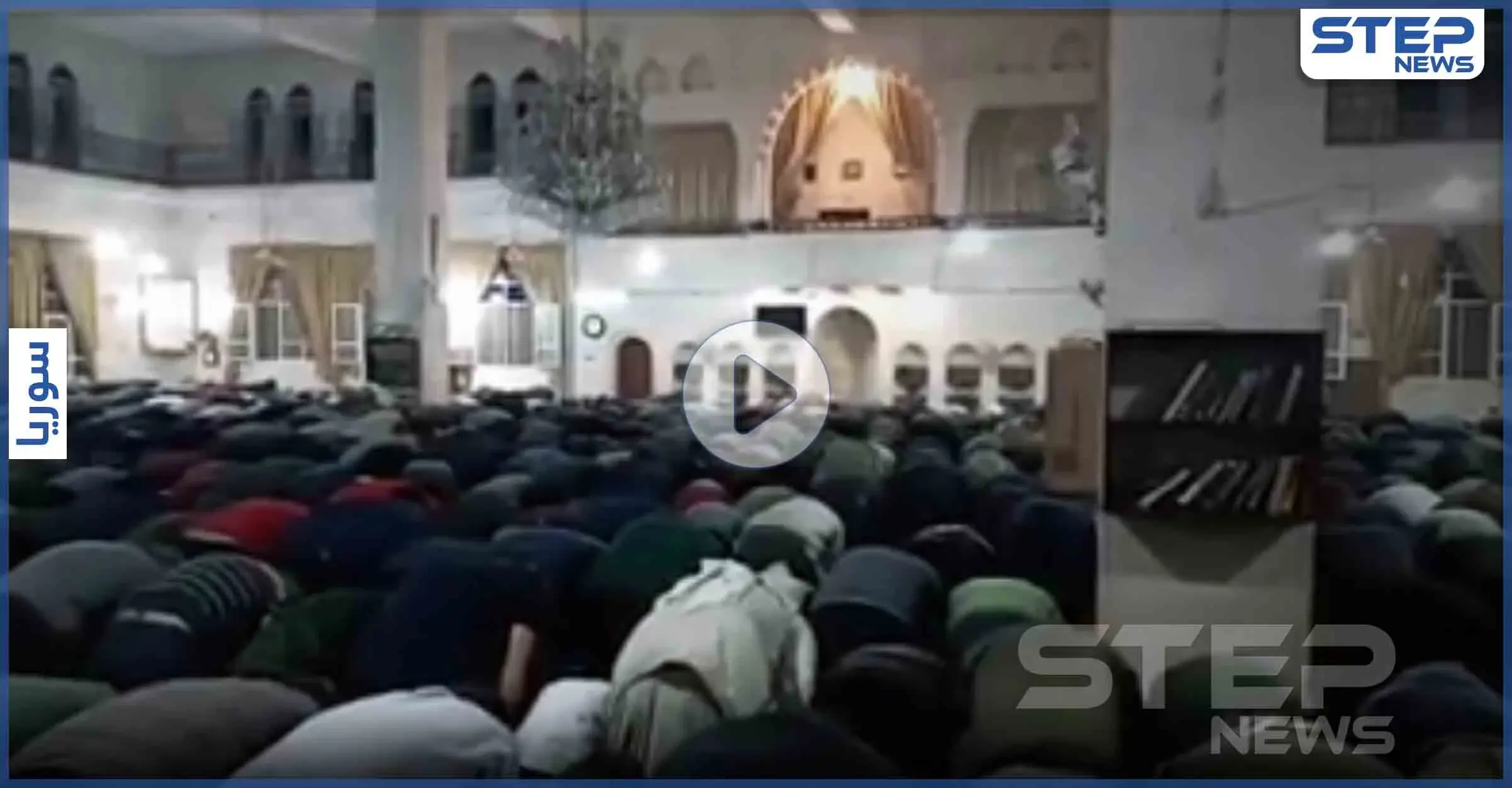 بالفيديو|| لم يوقفهم كورونا.. صلاة التراويح في أولى ليالي رمضان من محافظة إدلب: صلاة التراويح