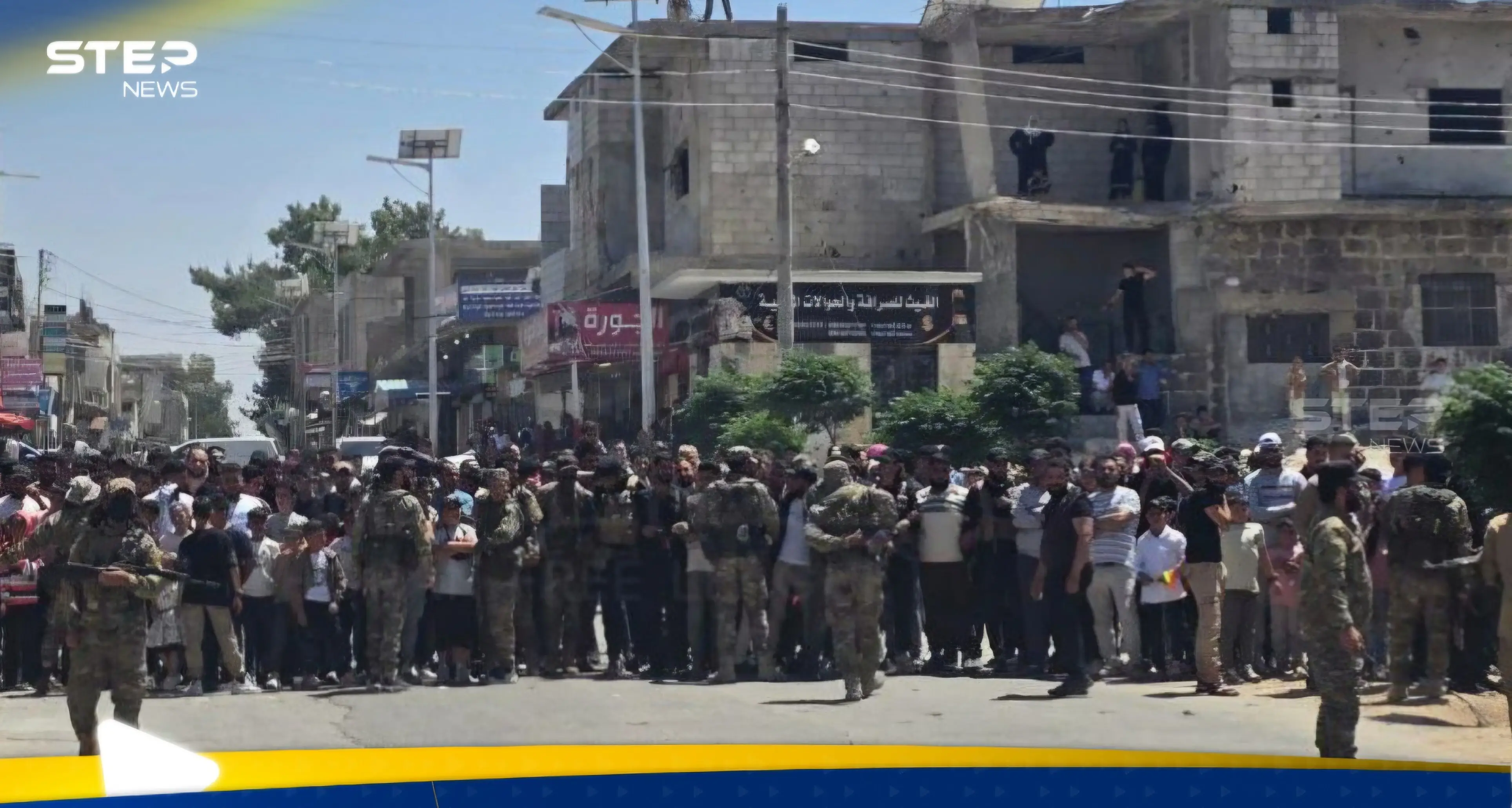 وسط إجراءات أمنية مشددة.. أحمد الشرع في درعا (فيديو): درعا