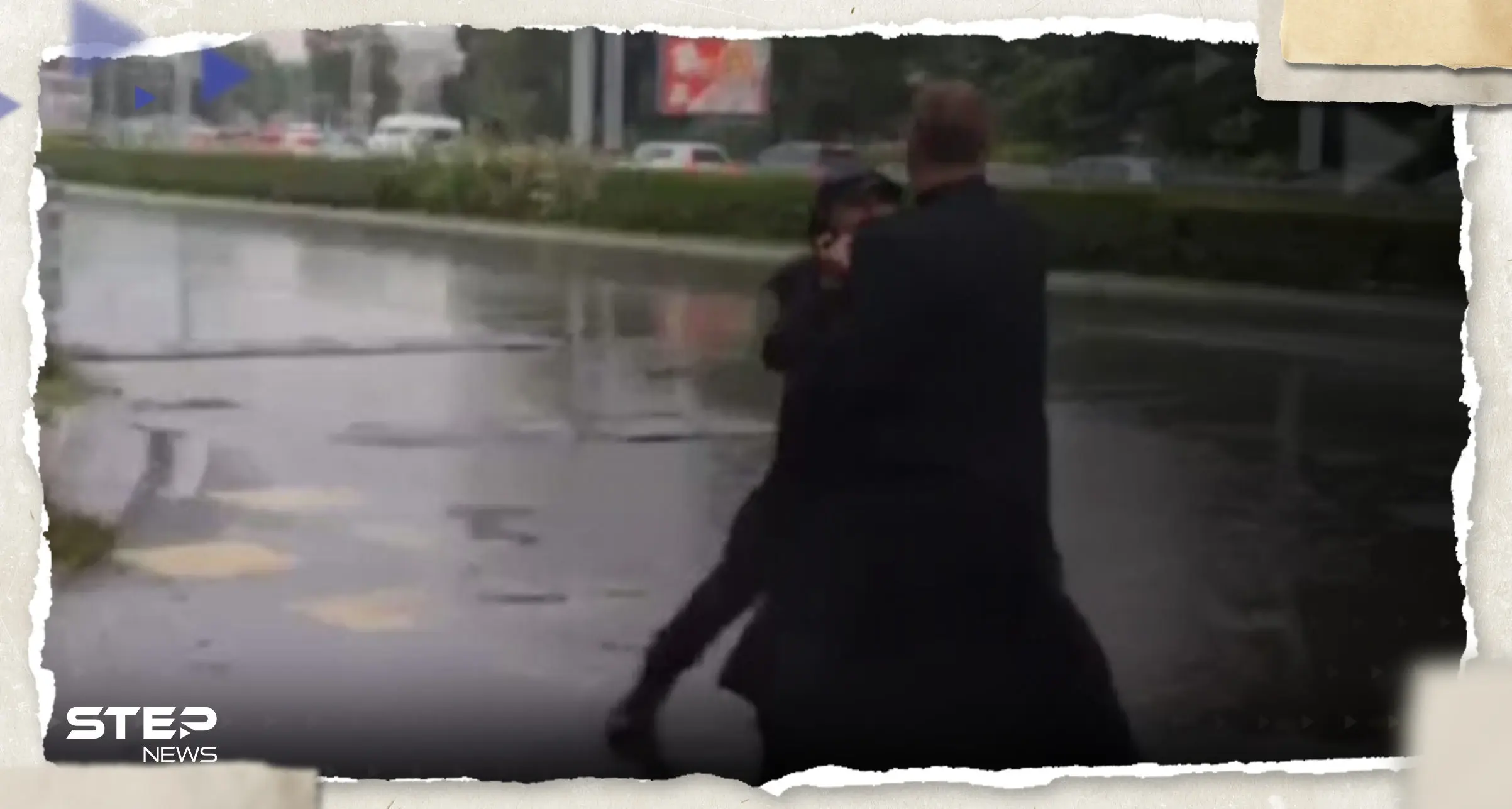 بالفيديو|| قس مسيحي يعترض موكب زيلينسكي و"يخرجه من الملّة": أوكرانيا