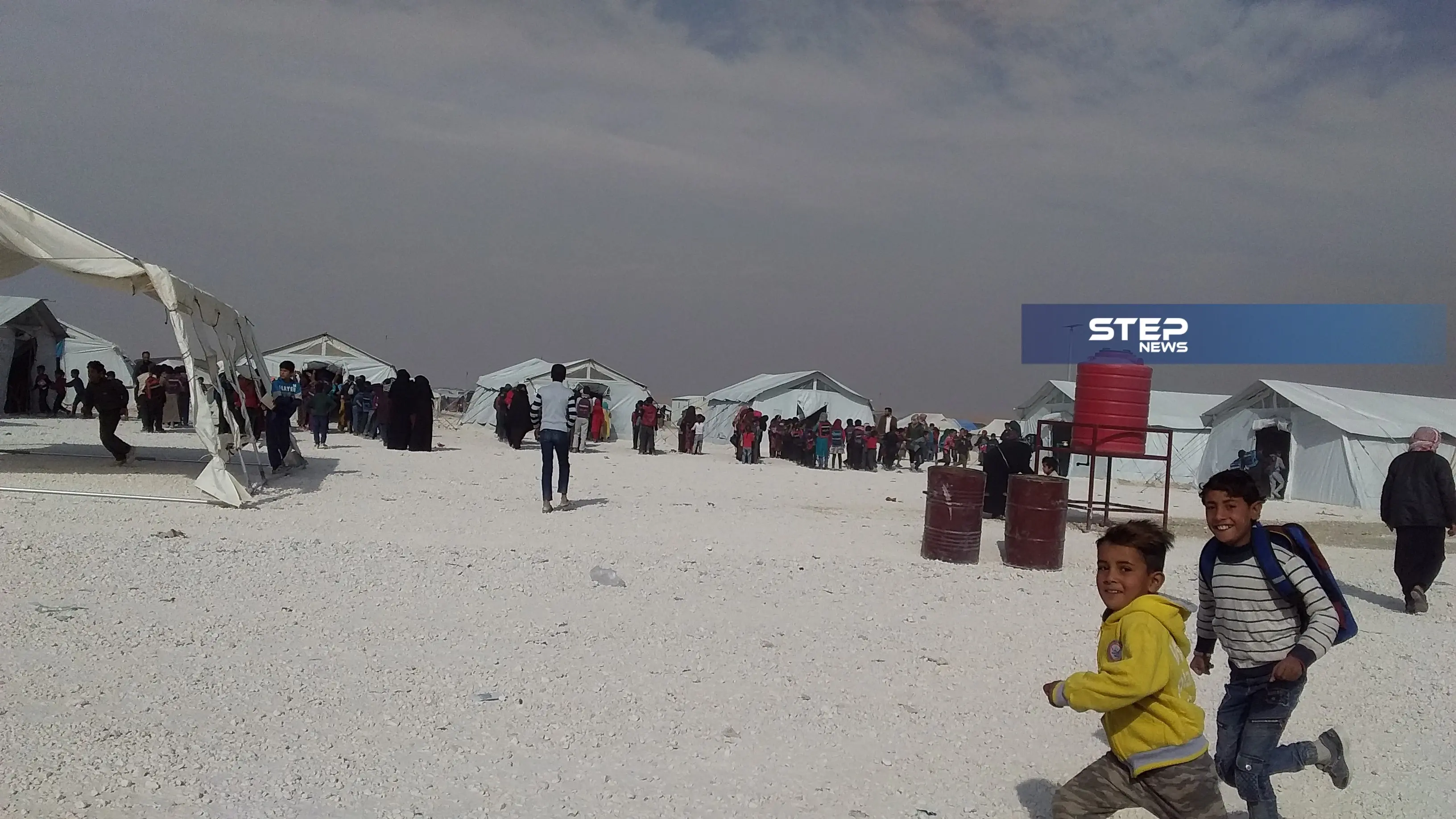 جولة لعدسة ستيب في مخيم الهول بريف الحسكة: صور سوريا