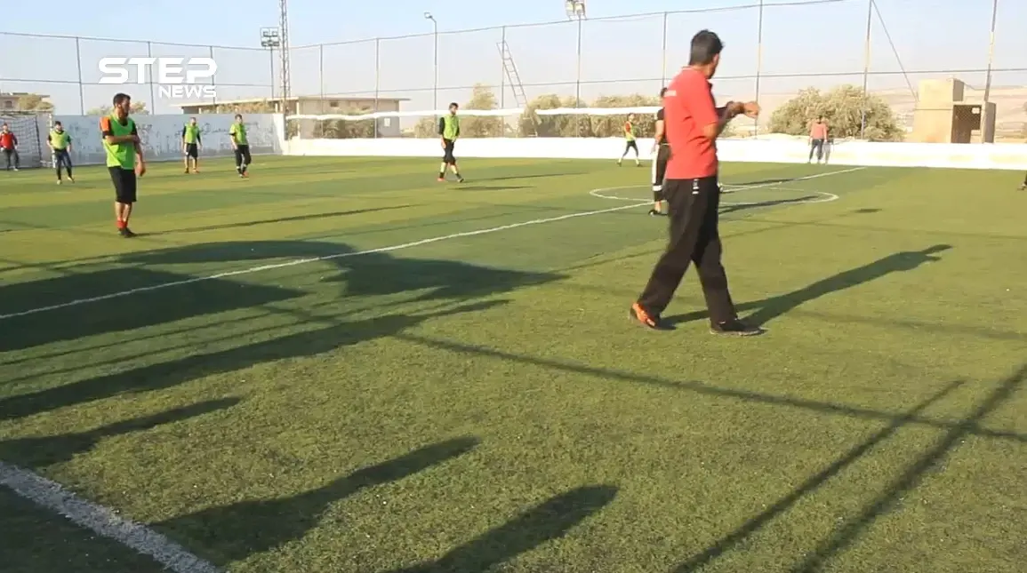 ملعب "أبو رجب" في قرية حلول بريف إدلب متنفس للشباب في ظل الظروف الراهنة: حلول