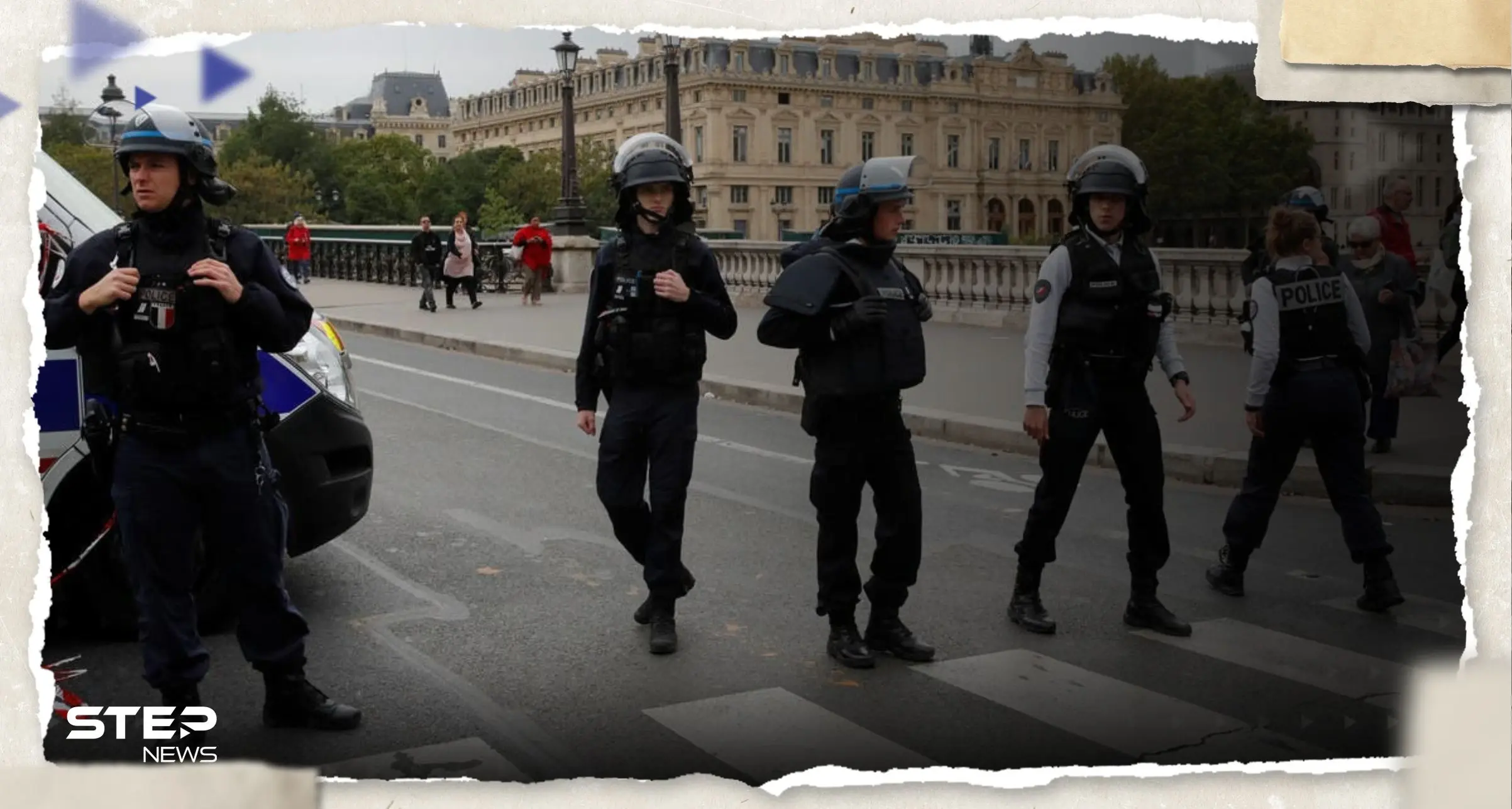 جرحى بينهم 6 أطفال في عملية طعن بمدينة فرنسية.. والمهاجم طالب لجوء سوري: مدينة فرنسية