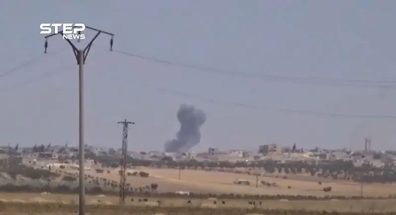 بالصواريخ العنقودية والفراغية .. الطيران الروسي يستهدف أطراف حيش و بابولين جنوب إدلب: غارات روسية