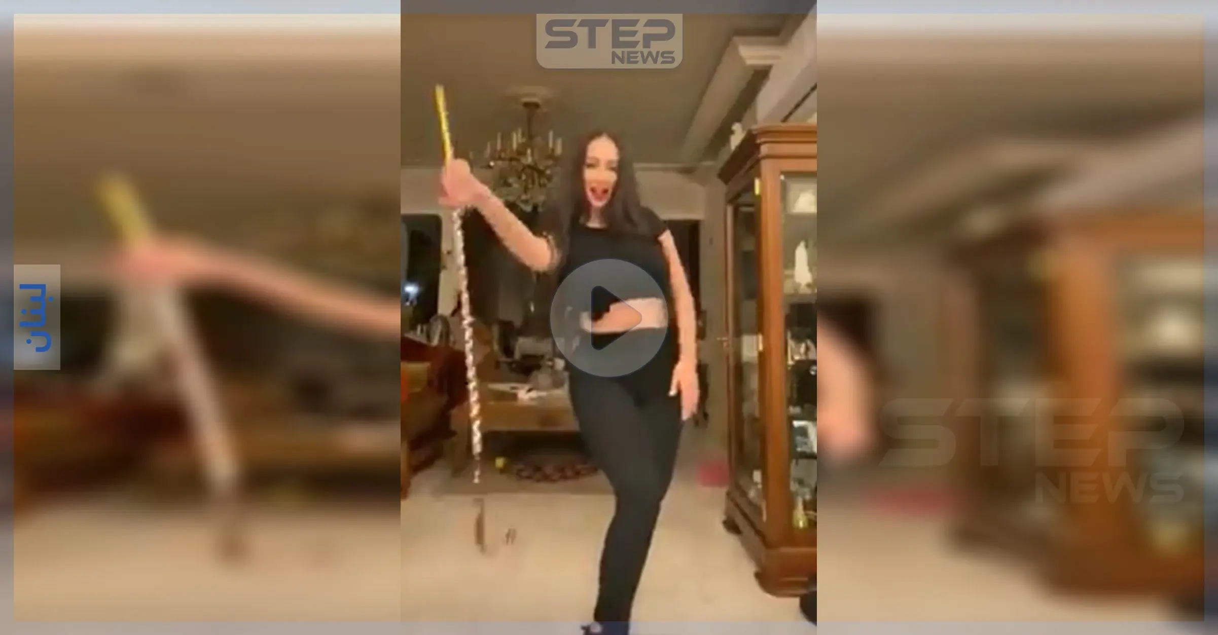 بالفيديو|| ببطن مكشوف و"فيزون".. اللبنانية أليسار تغضب متابعيها بتحدي الرقص الشرقي من الحجر المنزلي: رقص