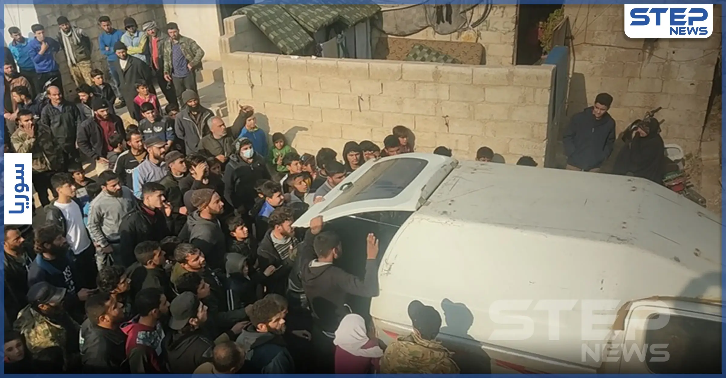 تشييع 11 عنصراً من جيش النصر في مخيمات أطمة: مخيمات أطمة