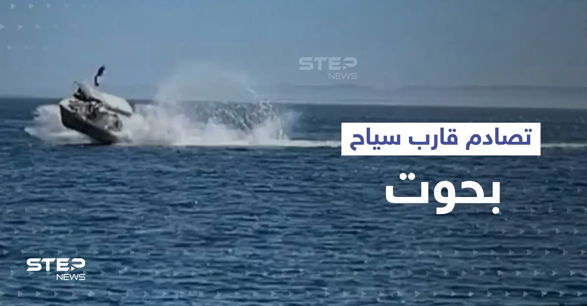 بالفيديو|| تصادم قارب سياح بحوت ضخم ووقوع عدد من الإصابات: تصادم قارب
