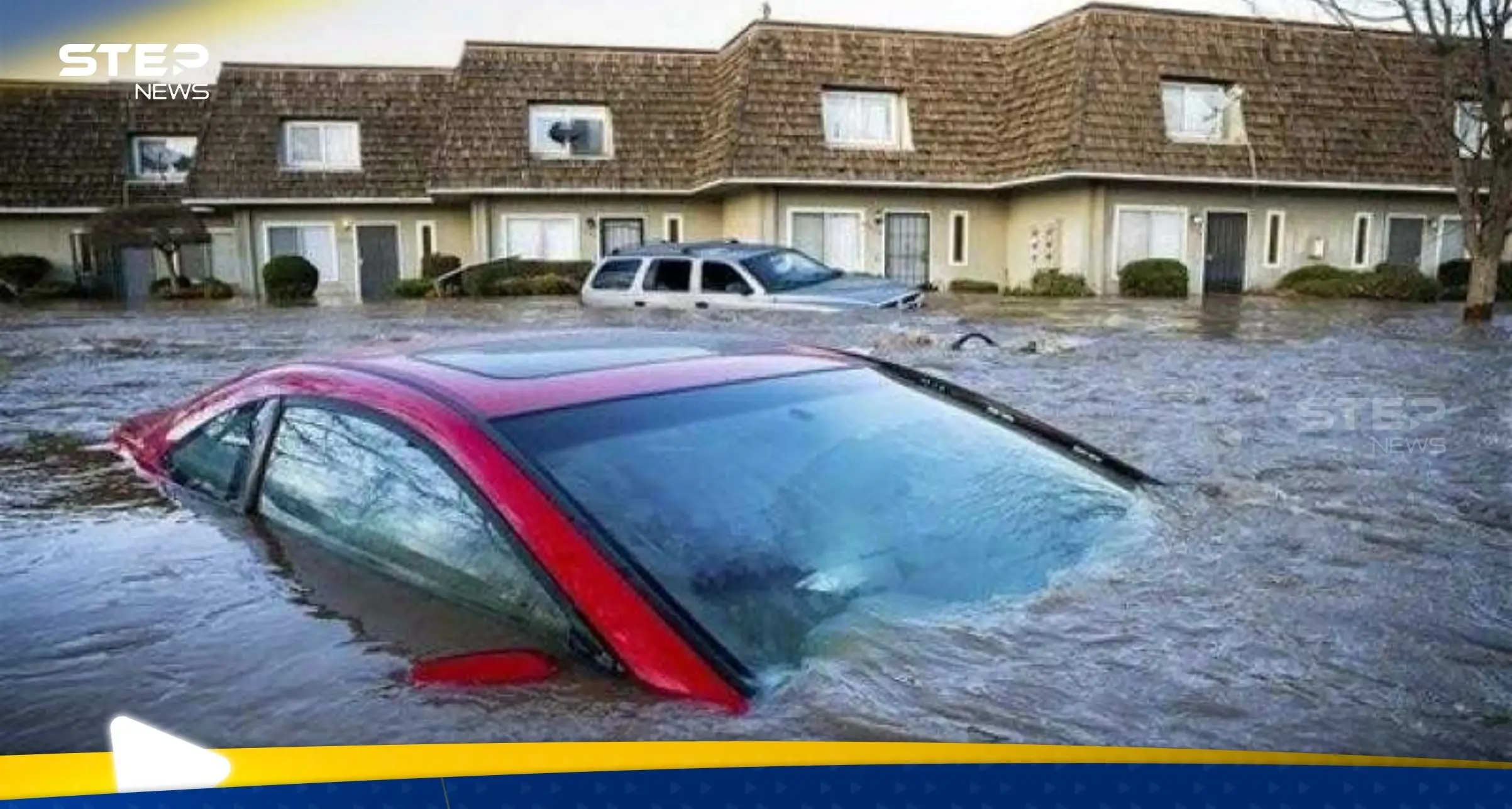 شاهد|| عاصفة قوية وأمطار "تاريخية" في ولاية كاليفورنيا الأمريكية تخلف قتلى ودمار هائل: عاصفة قوية