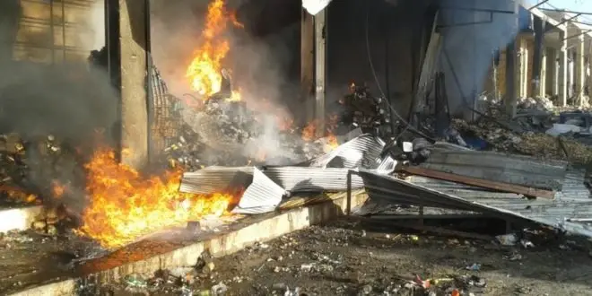 النظام يرتكب مجزرة في "كفرنبل" بإدلب، موقعًا عشرات القتلى والجرحى: كفرنبل