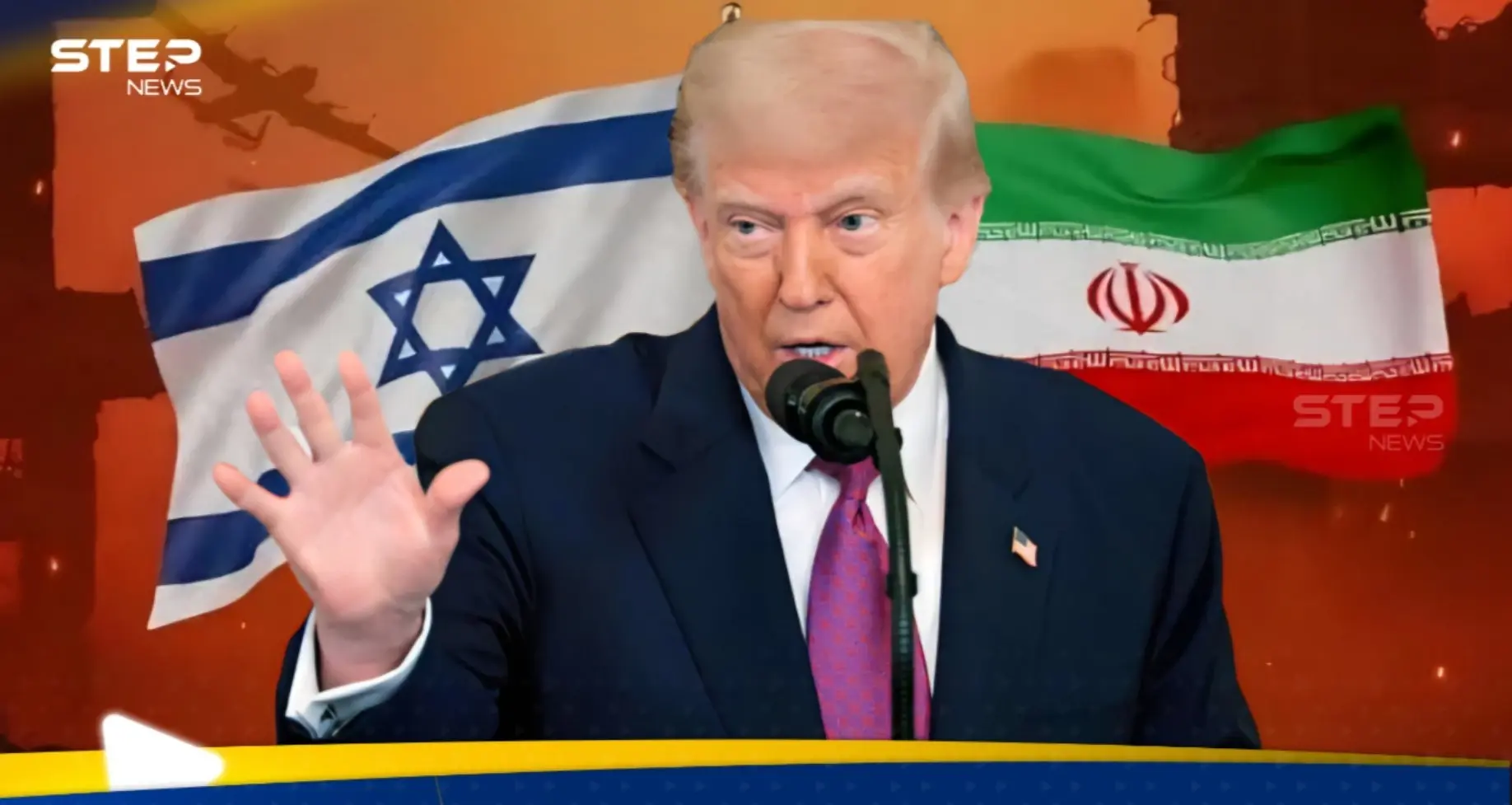 زعيم عربي يتصل بـ ترامب على خلفية التصعيد الإسرائيلي الإيراني.. ويناقش معه 3 نقاط: الرد الإيراني على إسرائيل