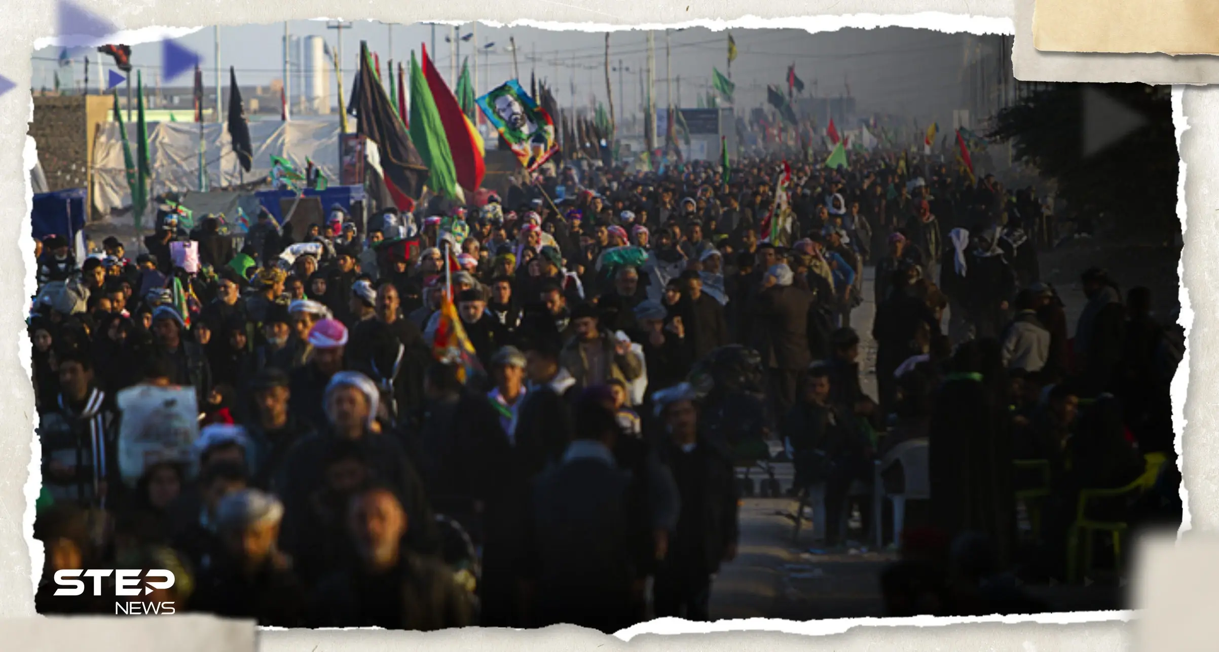 اعتداء على زوار من إيران والسعودية وإهانة أعلامهم بموكب "شيعي" ومقتدى الصدر يصدر بياناً: مقتدى الصدر