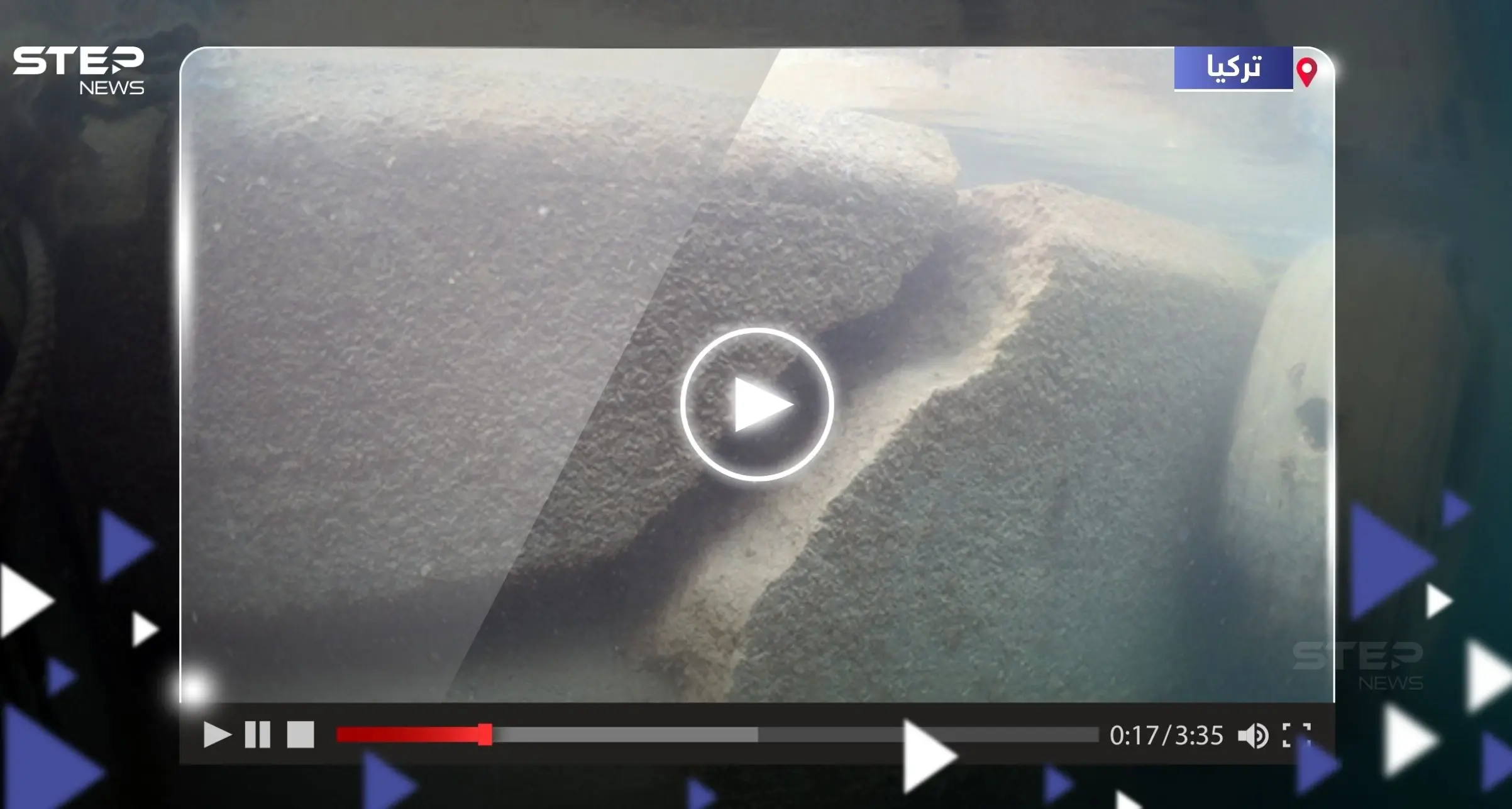 لقطات تحت الماء توثق ما فعله زلزال تركيا المزدوج على طول الشريط الساحلي في هاتاي: هاتاي