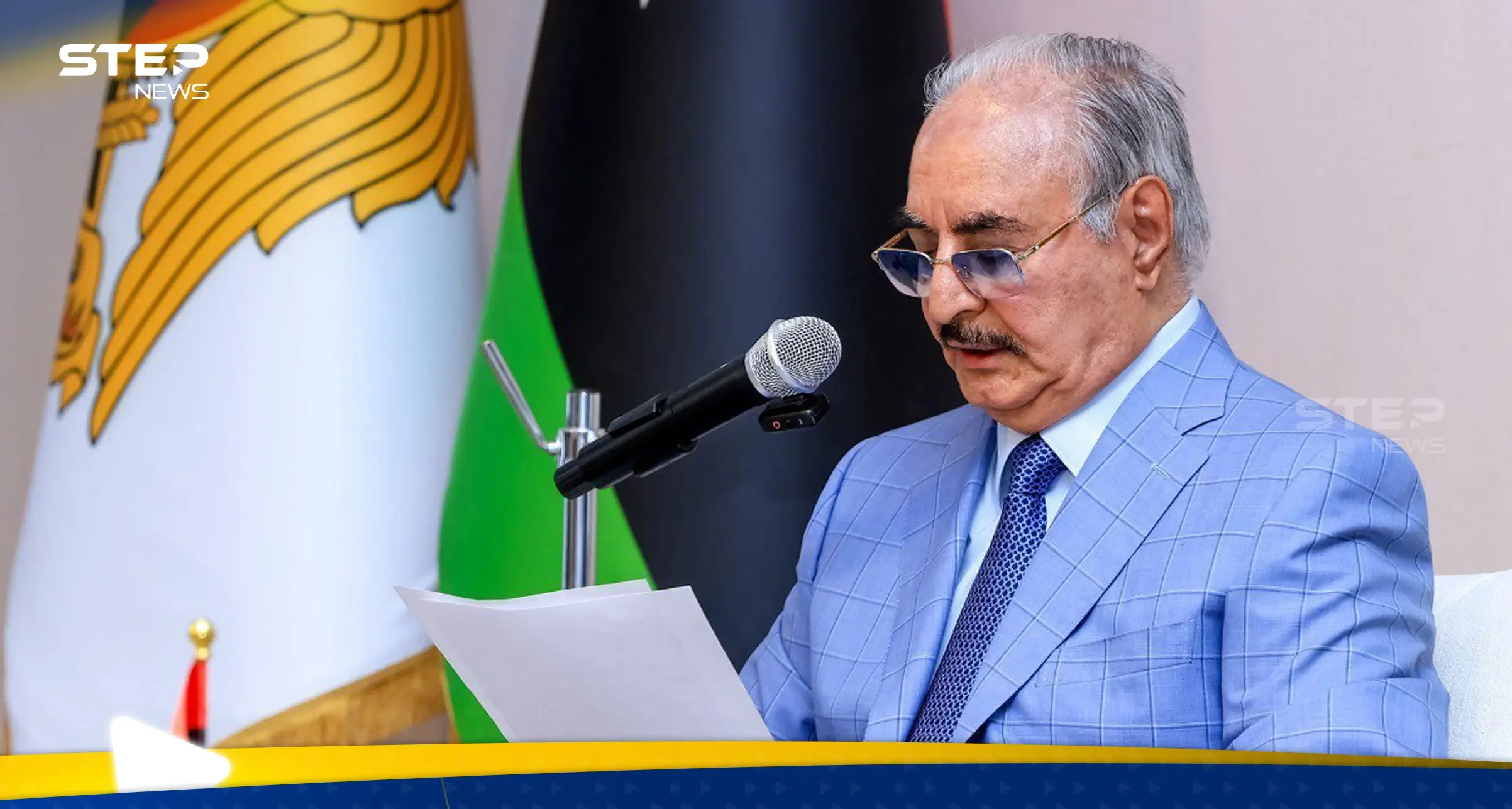 القائد العام للجيش الوطني الليبي خليفة حفتر