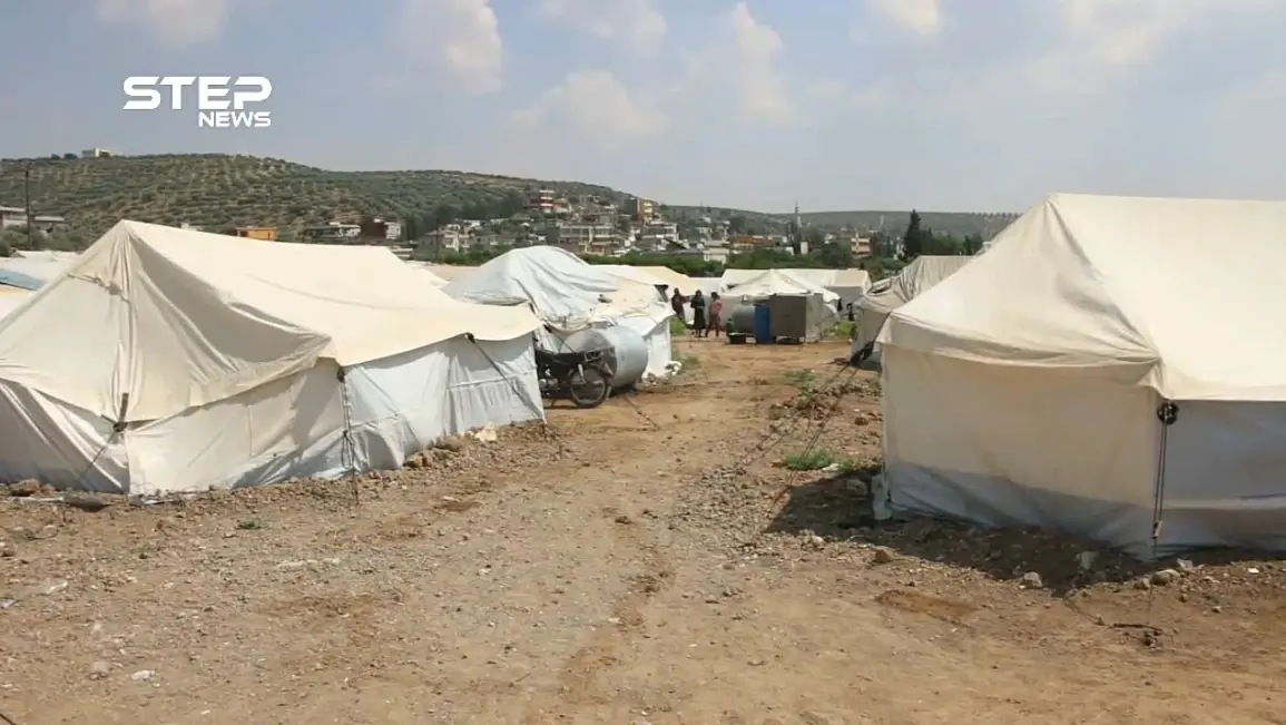 أوضاع إنسانية صعبة يعيشها نازحو جبل شحشبو في مخيم دلبيا بريف إدلب الغربي: حماة