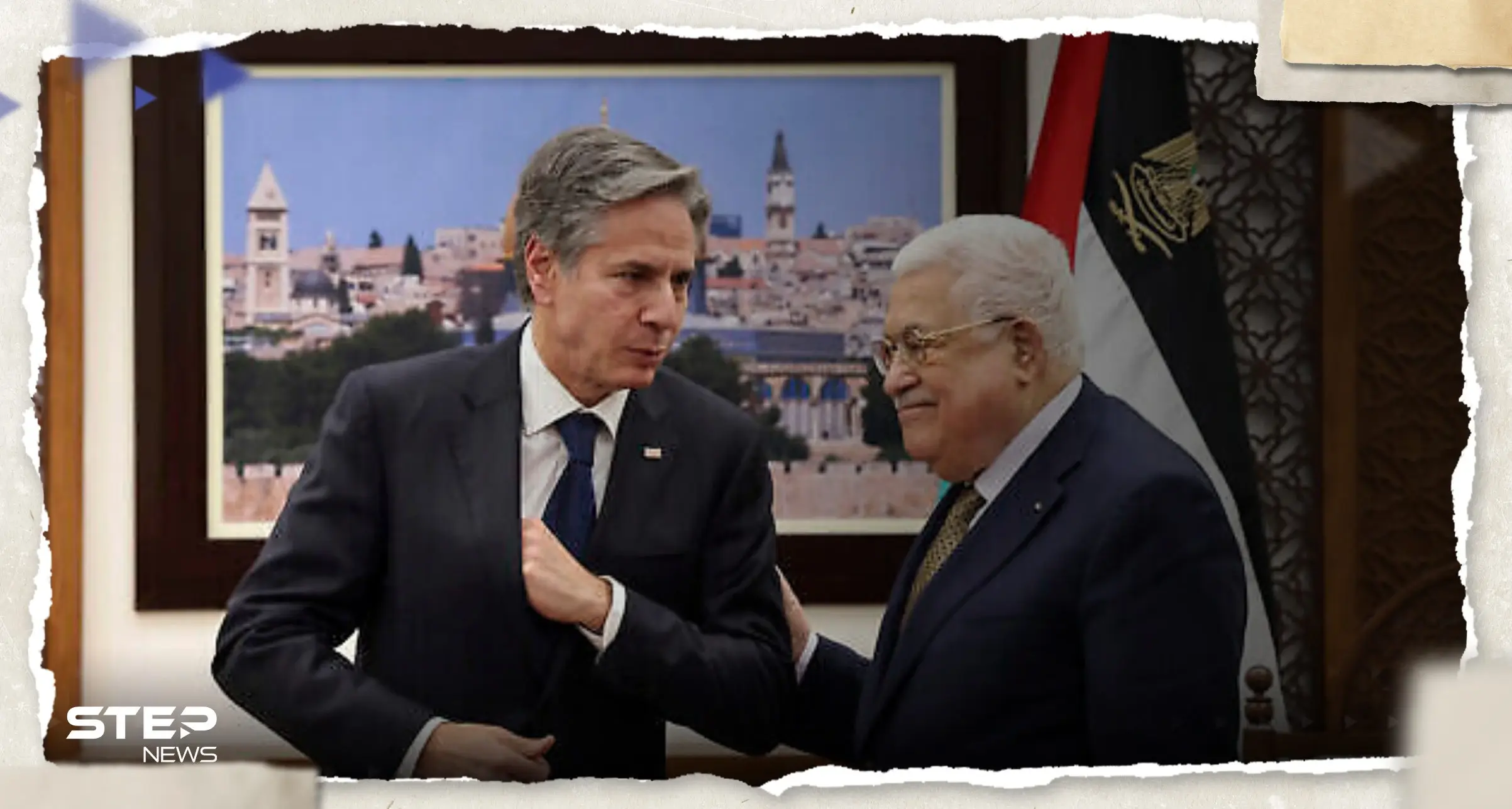 ماذا قال محمود عباس لبلينكن.. شرط واحد مقابل عودة السلطة لغزة بدلاً من حماس: محمود عباس