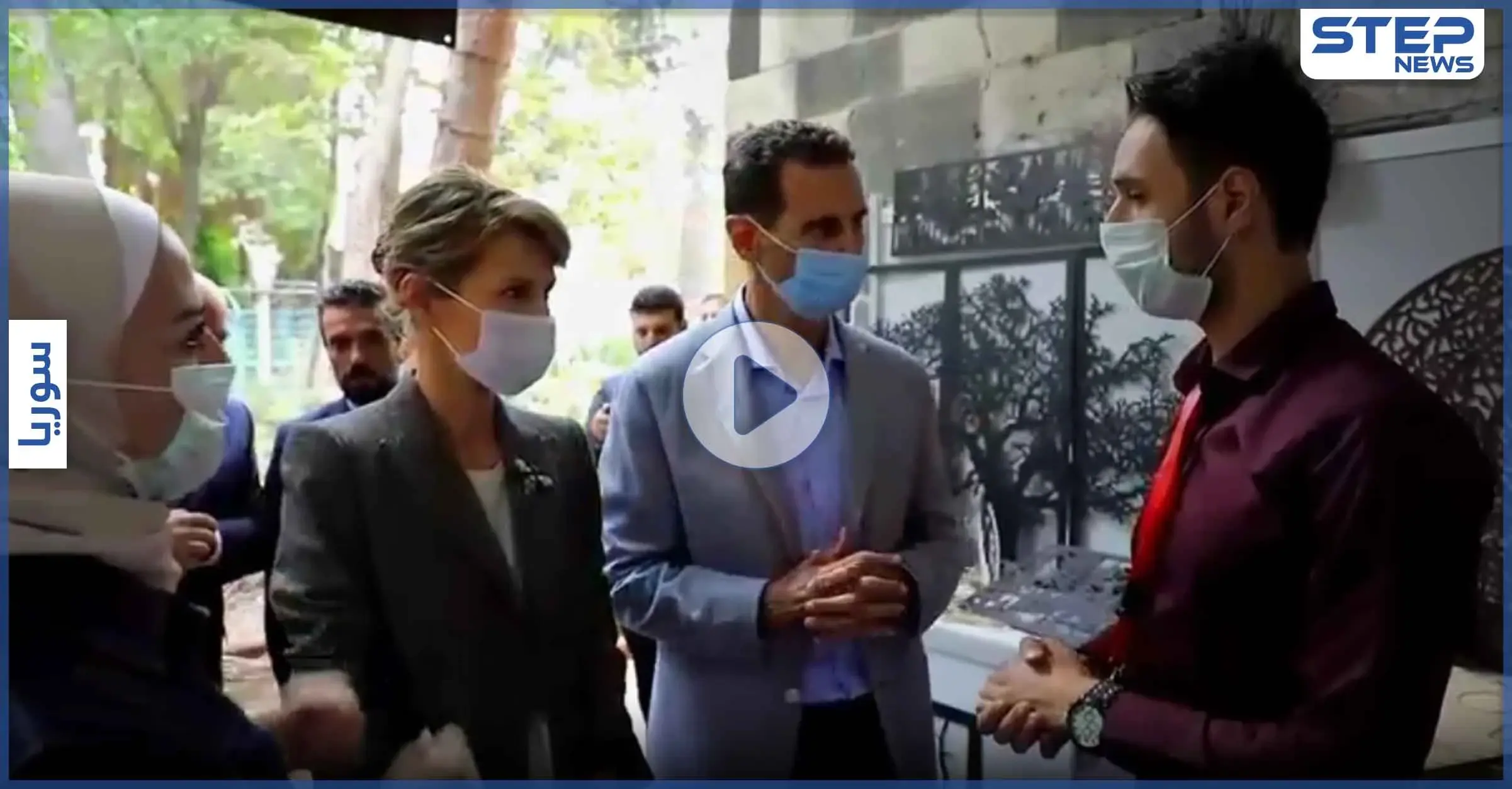 بالفيديو|| "رقم مخيف".. بشار الأسد برفقة زوجته يكشف علاقة لبنان بالأزمة الاقتصادية السورية: وكالة سانا