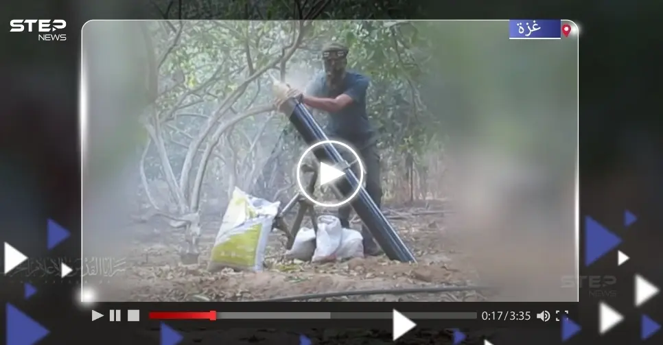 سرايا القدس تبث مشاهد من حمم الهاون التي دكت مواقع وتحشدات الجيش الإسرائيلي بغزة: حمم الهاون