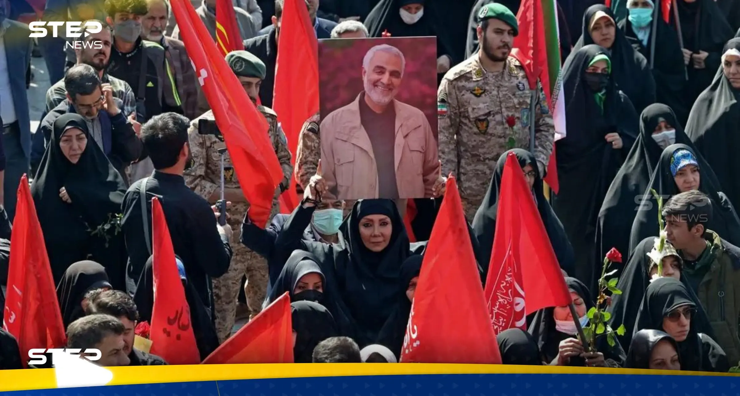 مصادر إيرانية تكشف السبب وراء انفجارين قرب مقبرة قاسم سليماني (فيديو): قاسم سليماني