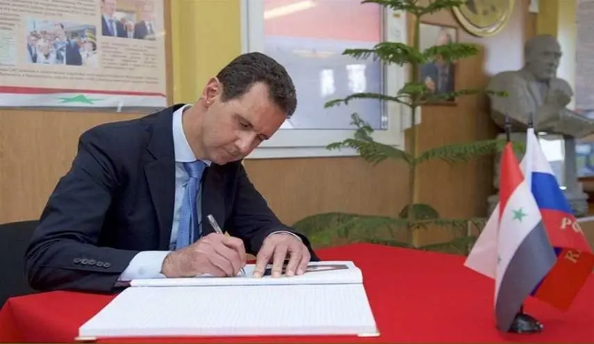 بشار الأسد يوجه رسالة لبوتين.. إليك مضمونها: بشار الأسد يوجه رسالة لبوتين