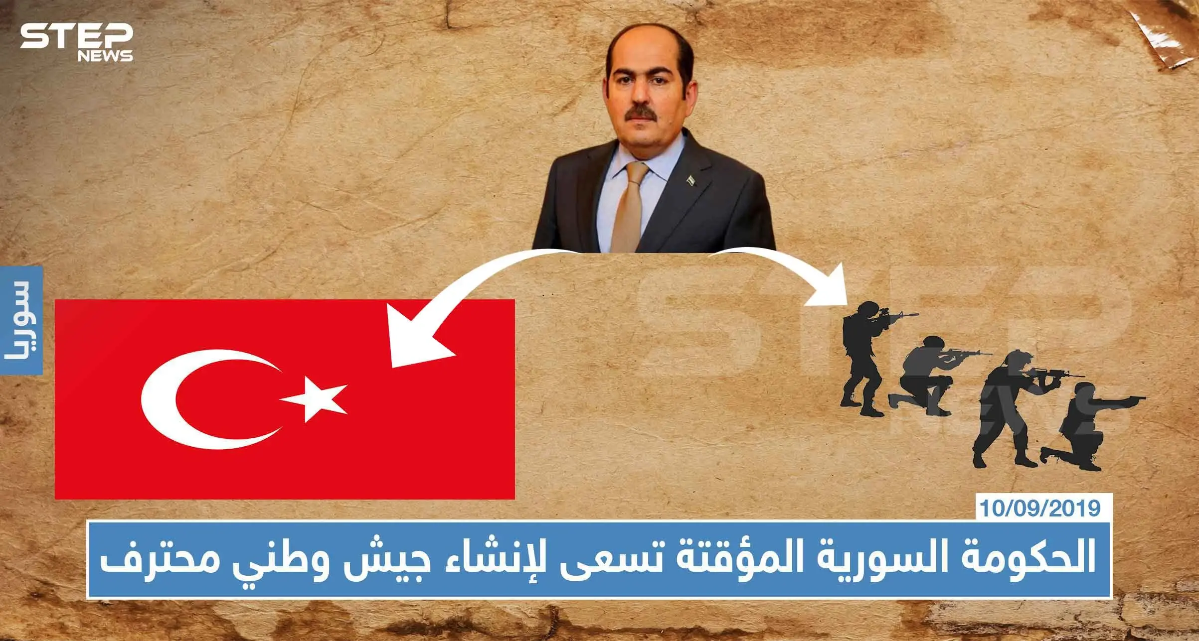 الحكومة السورية المؤقتة تسعى لإنشاء جيش وطني محترف، وتطالب السوريين باحترام تركيا!!!: جيش وطني