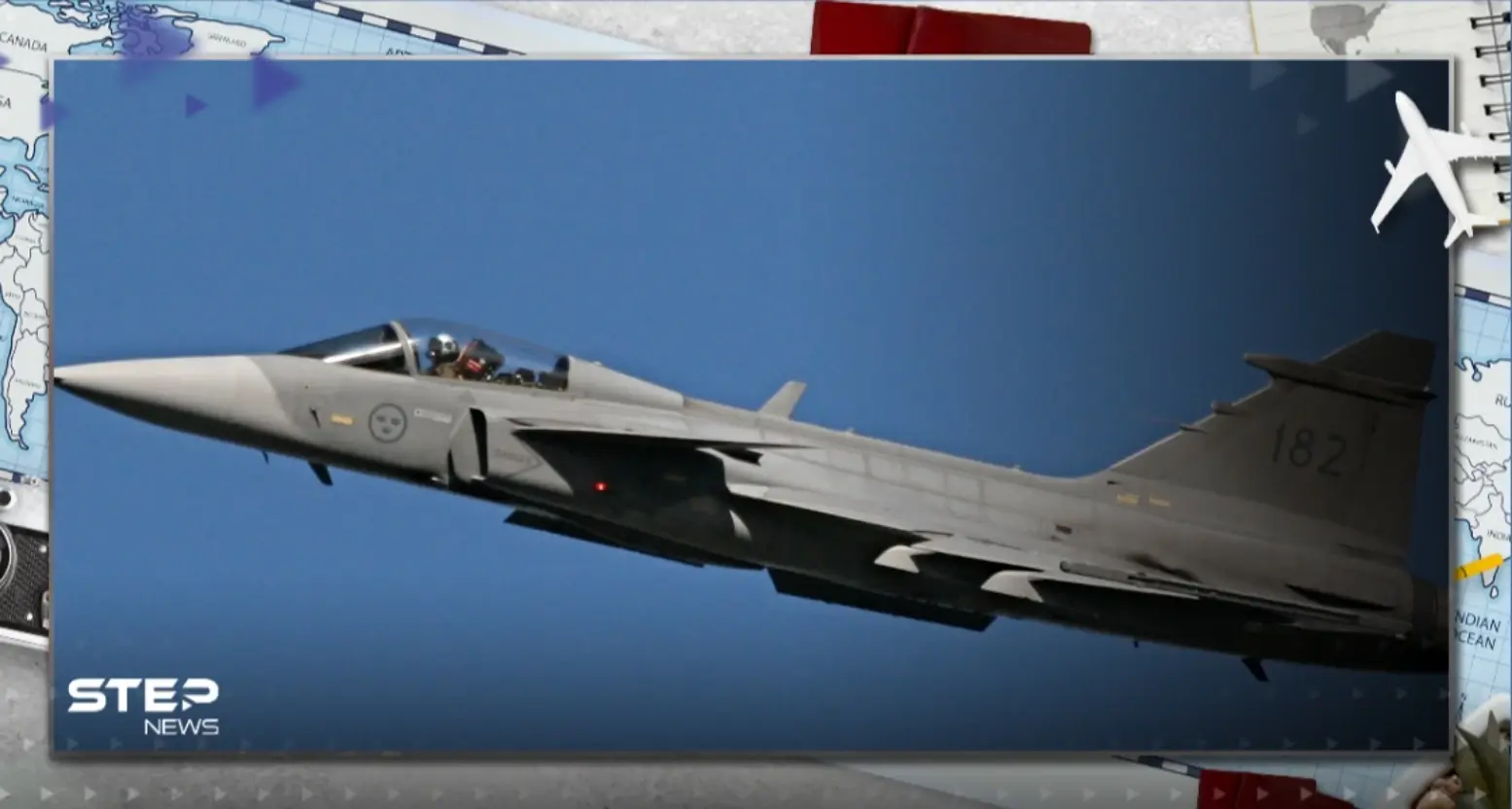 السويد تكشف شرطها الوحيد مقابل تزويد أوكرانيا بمقاتلات "غريبن": السويد تكشف