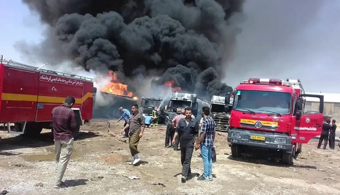 حريق آخر في مصنع للبتروكيماويات جنوب غربي إيران: السلطات الإيرانية