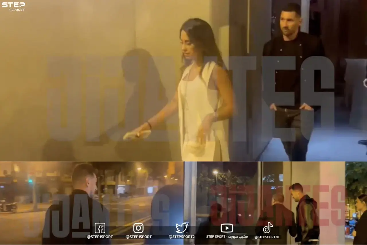 بالفيديو ميسي في عشاء خاص مع ألبا وبوسكيتس في برشلونة: عالم الرياضة