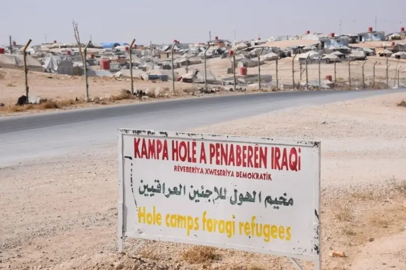 عشرات الإصابات داخل مخيم الهول، والأسد يفقد مجموعة من عناصره بينهم جنود روس!!: قوات الأسد