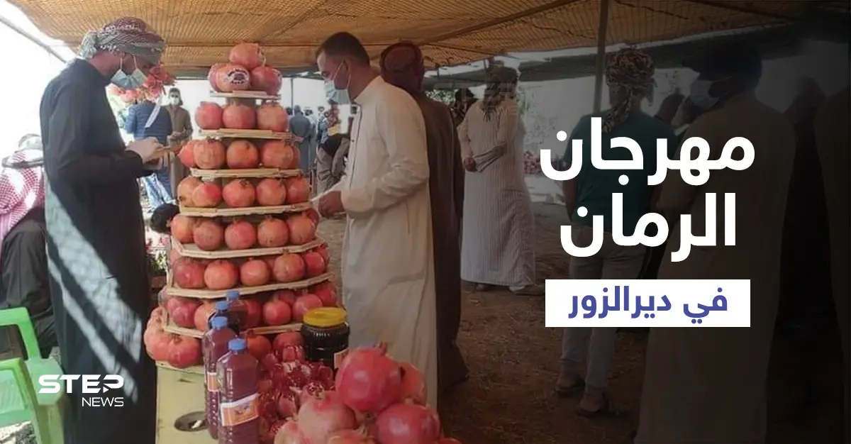 شاهد || جانب من فعاليات مهرجان الرمان ببلدة السوسة شرقي دير الزور: دير الزور