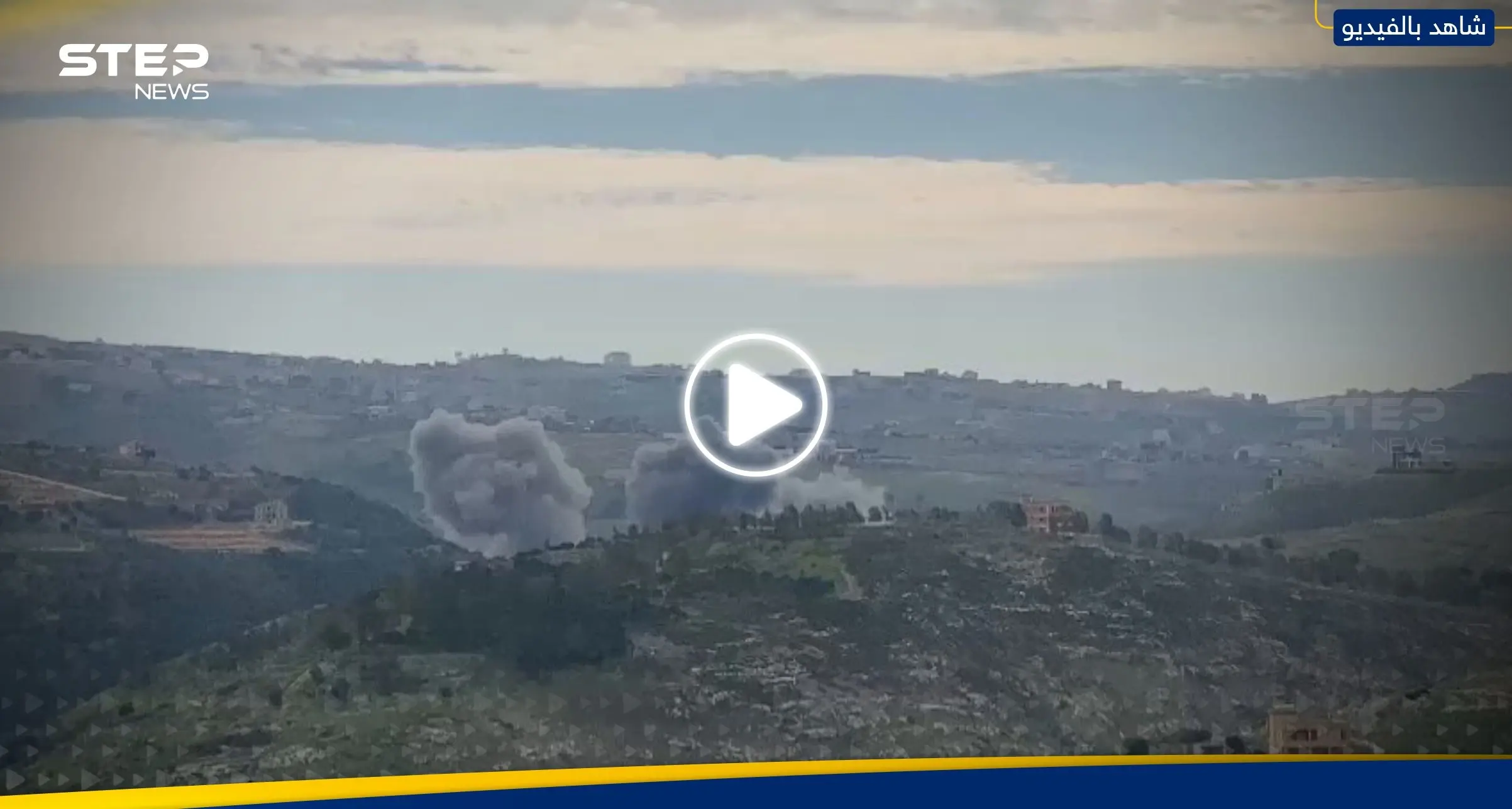 شاهد|| إسرائيل تلقي مناشير في أجواء بلدة لبنانية.. وتقصف بشكل "كبير وغير عادي" مناطق بالجنوب: مناشير إسرائيلية