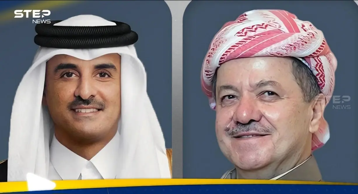بارزاني وأمير قطر يتفقان على ضرورة وقف القتال في سوريا: مسعود بارزاني