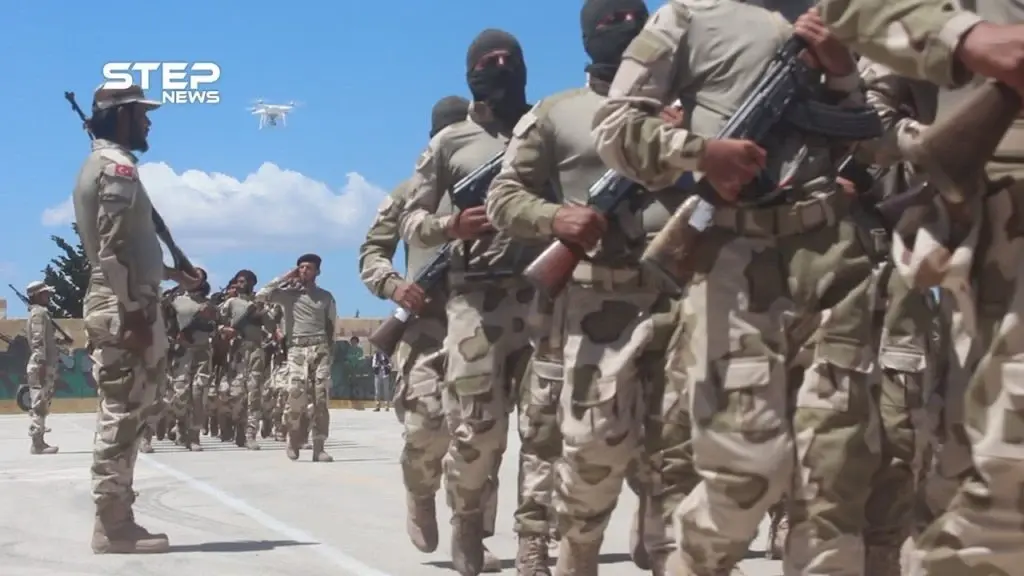 تخريج دفعة من مقاتلي اللواء 211 في الجيش الوطني التابع للجيش السوري الحر: الجيش السوري الحر