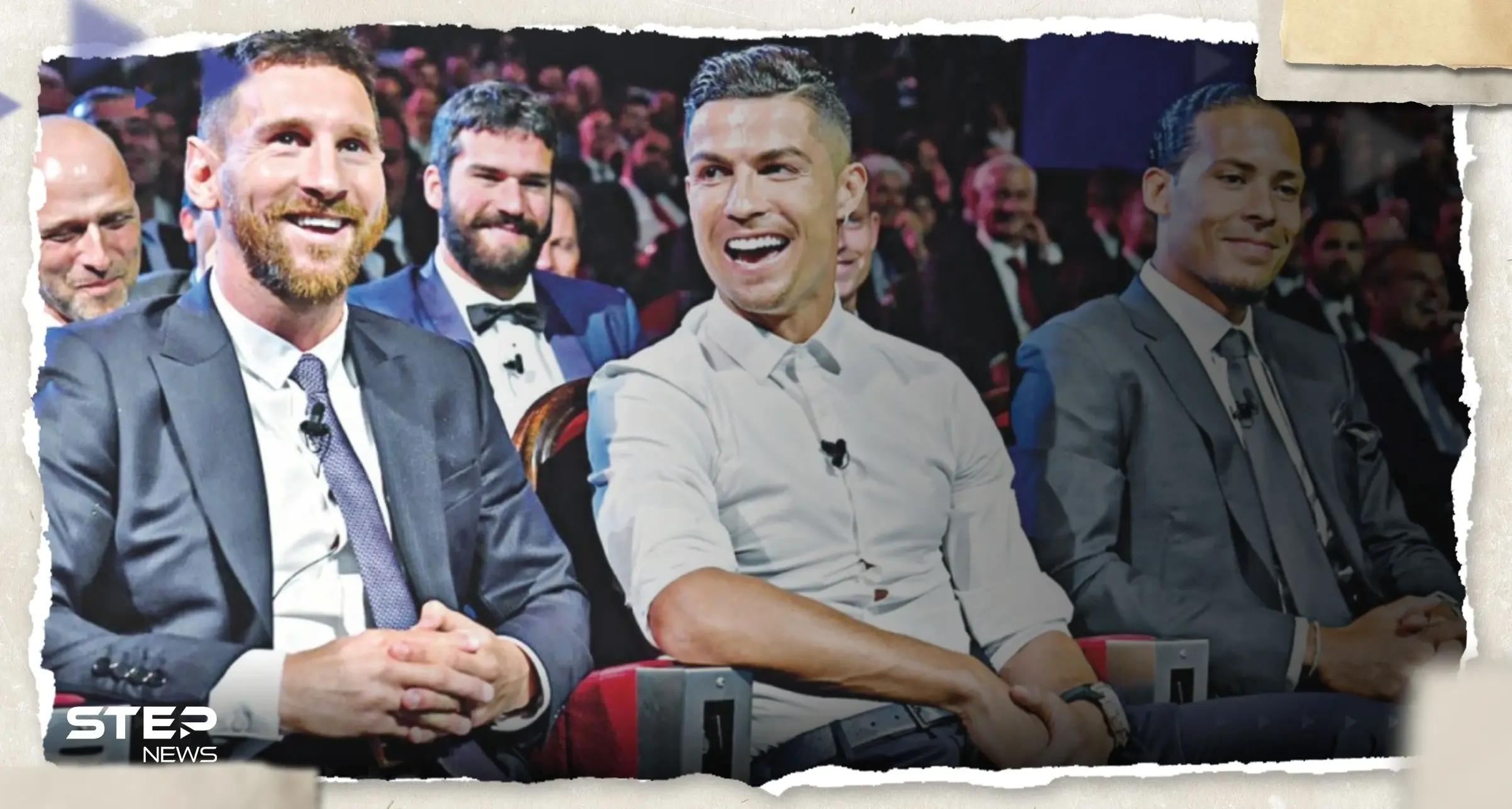 رونالدو يسخر من فوز ميسي بالكرة الذهبية الثامنة (صورة): ميسي