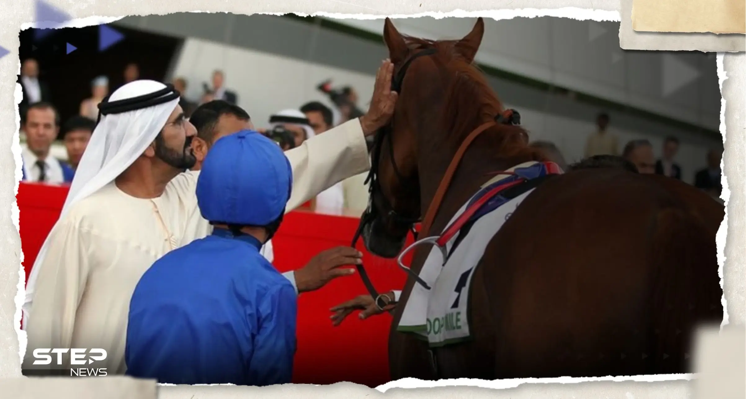 بعد أن ظهرت بفيديو محتضنة حصانها بعد موته.. هدية من حاكم دبي لأصغر فارسة عراقية: محمد بن راشد