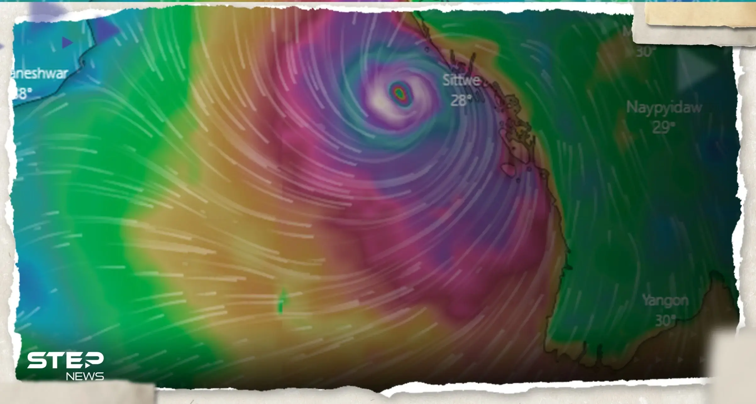 شاهد|| إعصار موكا من الفئة الخامسة يضرب ميانمار وبنغلاديش ويهدد حياة آلاف اللاجئين: بنغلاديش
