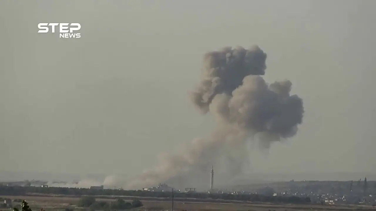 شاهد غارات جوية روسية على مدن وبلدات شمال حماة: حماة