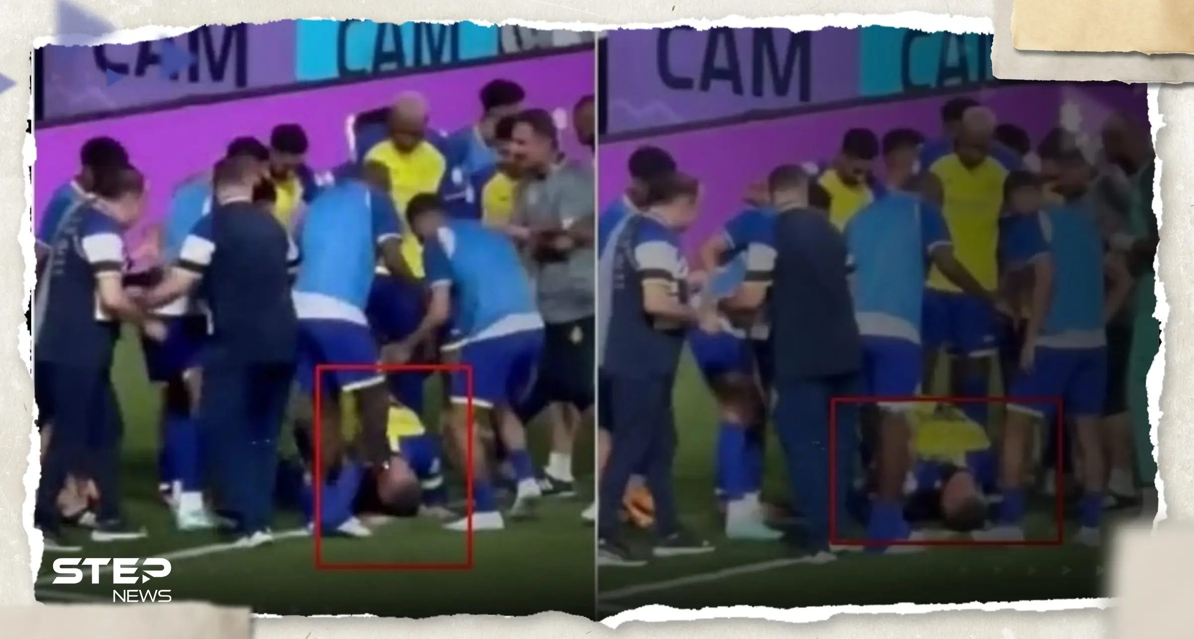 شاهد || كيف تصرّف زملاؤه؟.. لقطة "سجود رونالدو" في الدوري السعودي تشعل مواقع التواصل: رونالدو يسجد