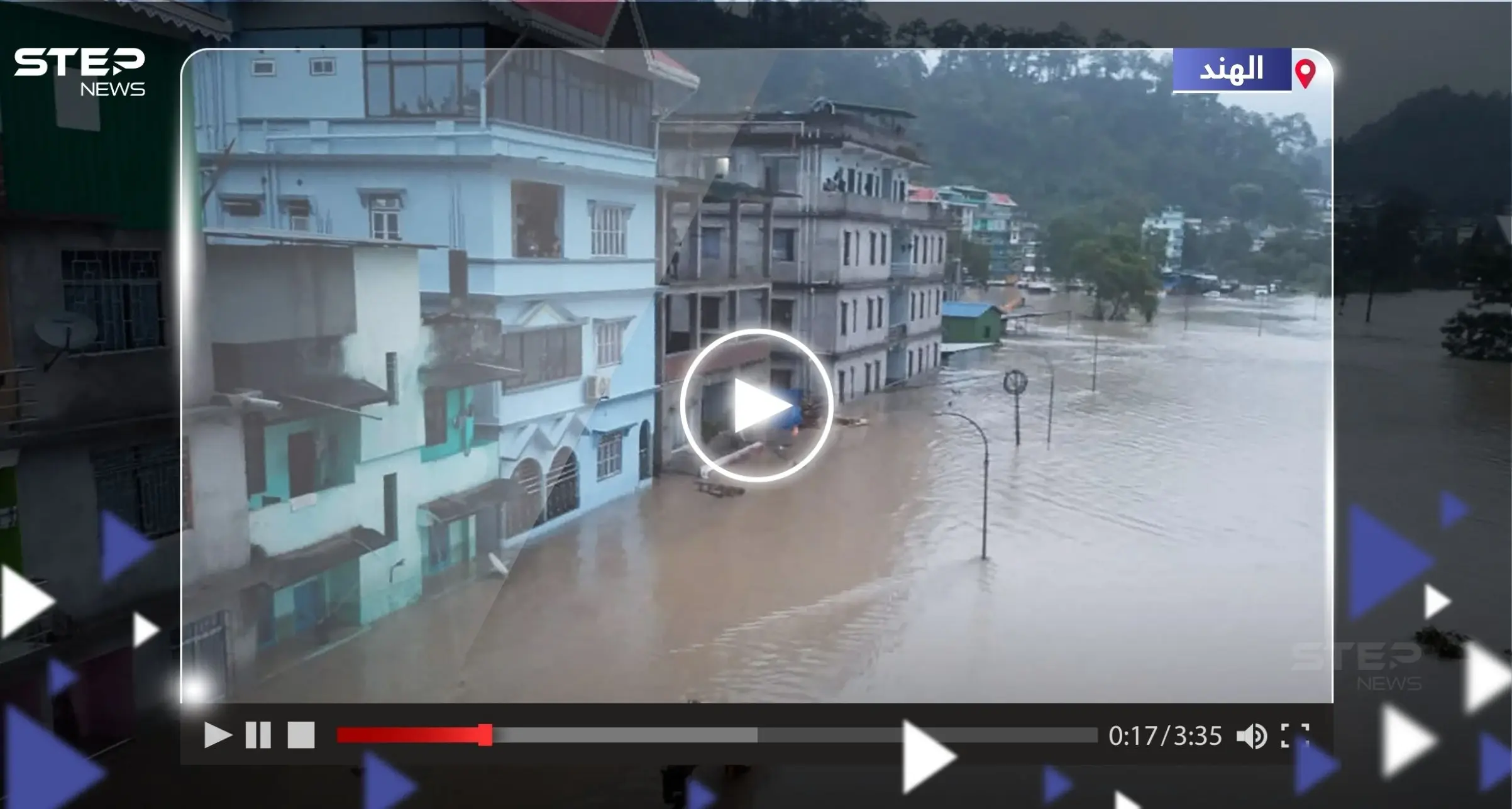 بينهم جنود.. عشرات القتلى والمفقودين بعد فيضان بحيرة جليدية في الهند (فيديو): فيضان