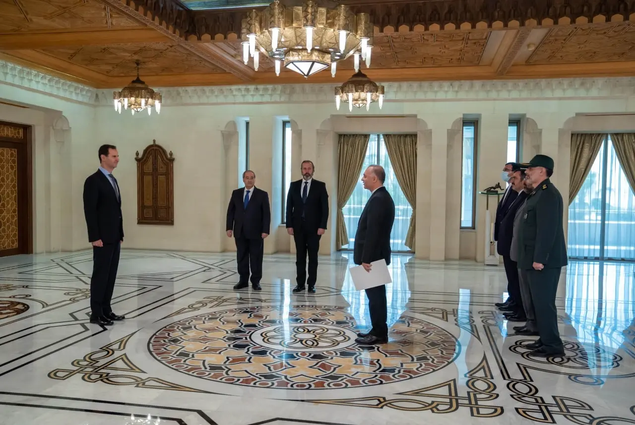 بشار الأسد يستقبل سفيرين جديدين في سوريا أحدهما من دولة عربية: سفير إيران